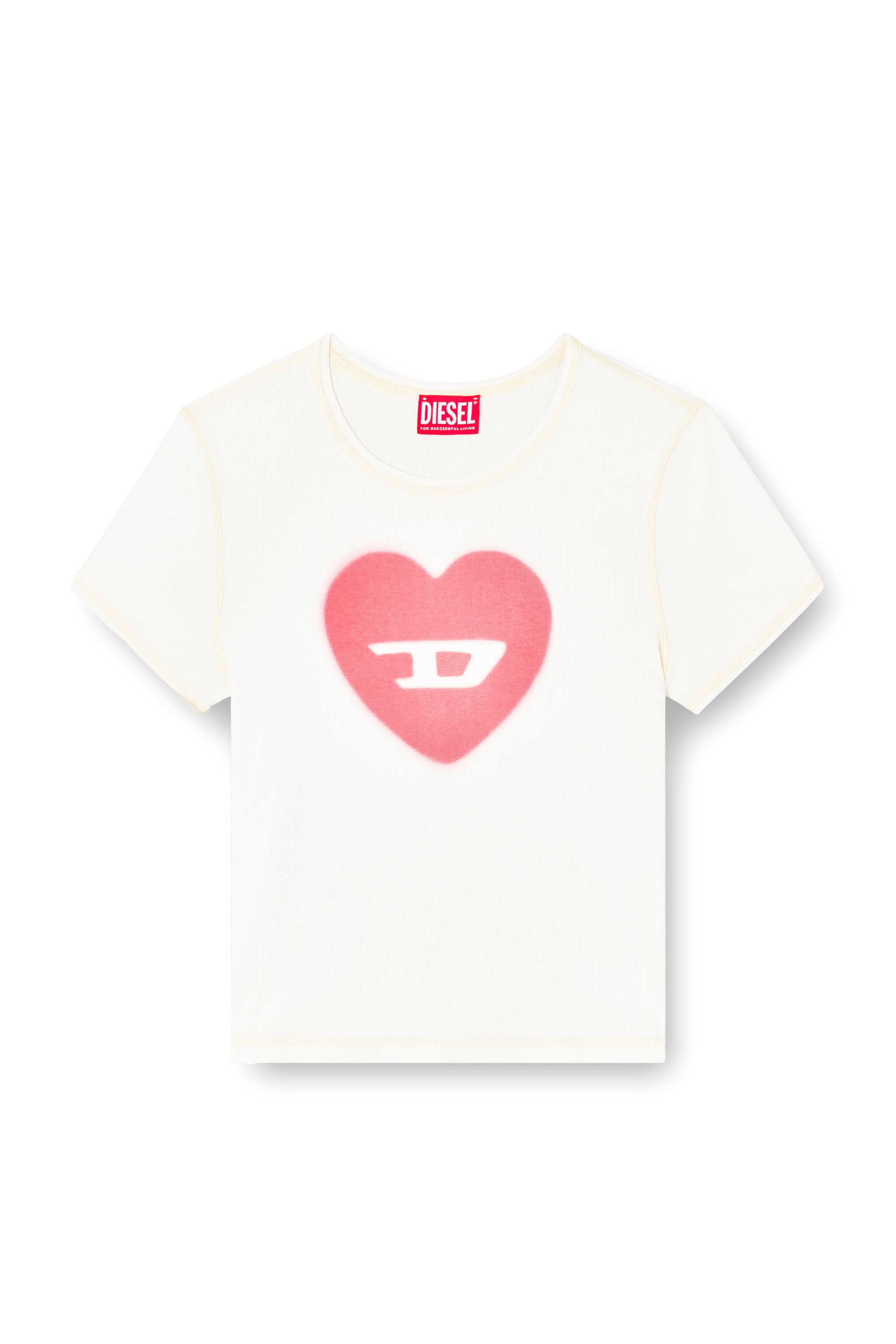 T-ELE Tシャツ｜ホワイト｜ウィメンズ｜DIESEL