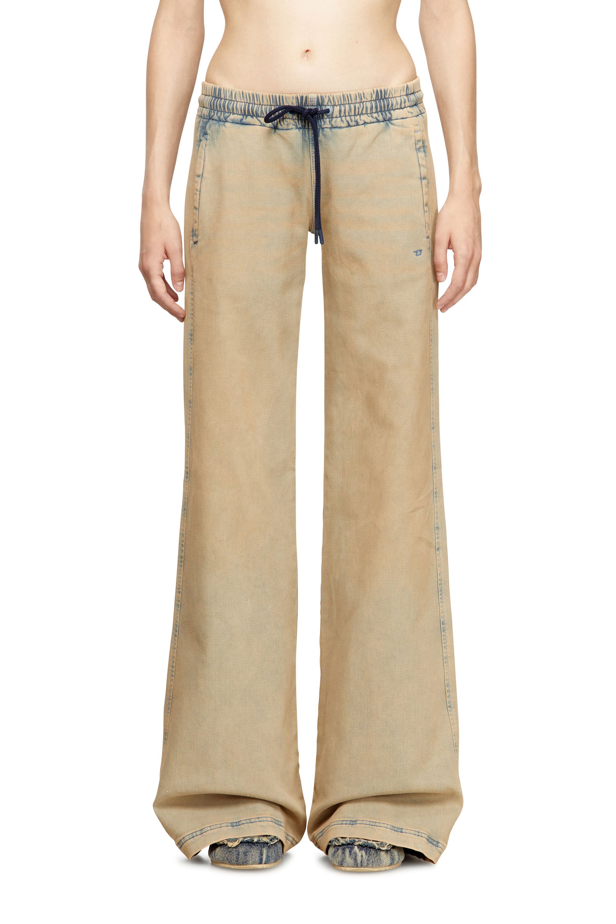 Diesel - Female's Relaxed 2078 D-Ainty Joggjeans® 09M33, ブルー/ベージュ - 3