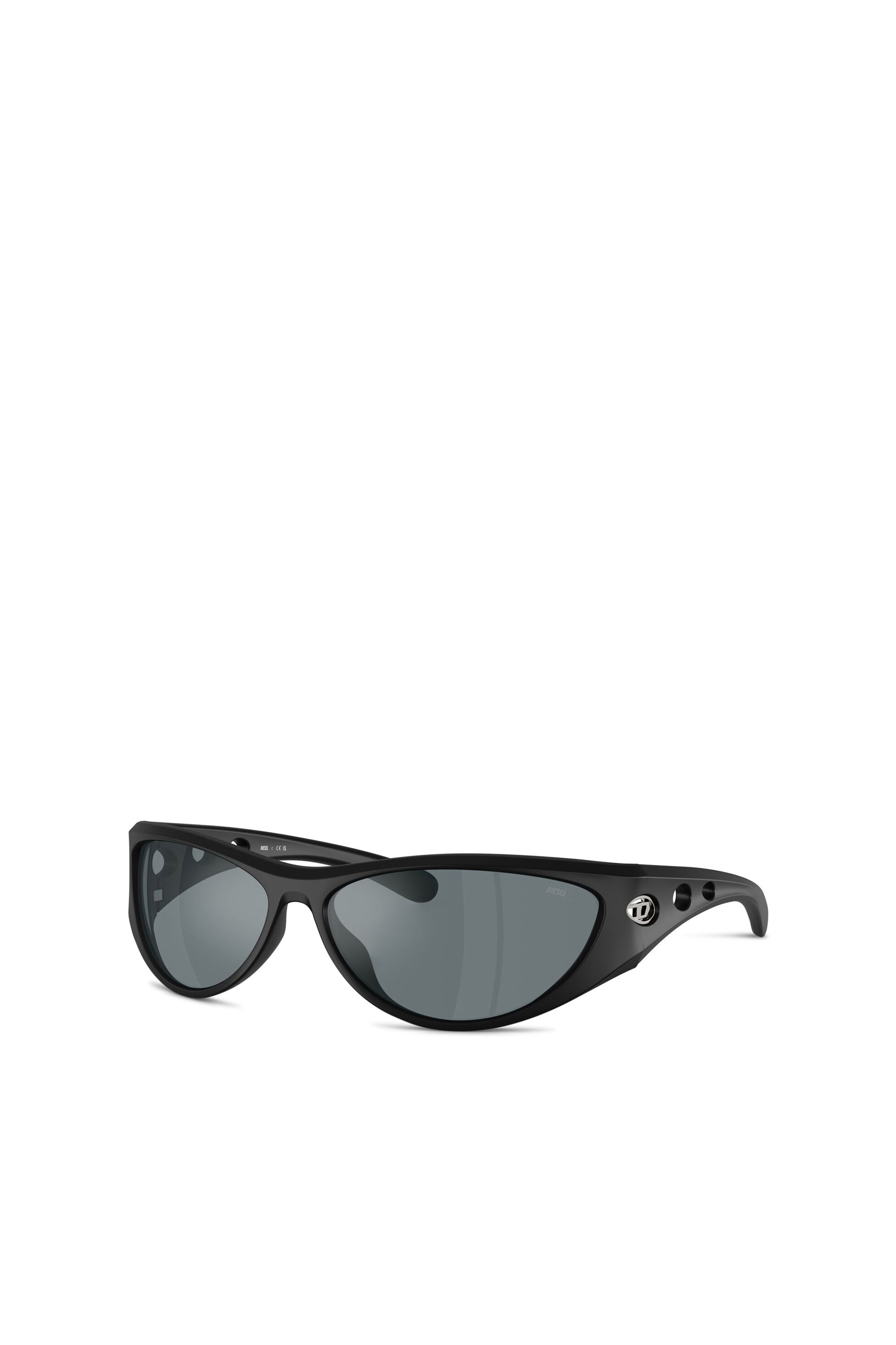 Diesel - 0DL3004U, Unisex's Cat-eye style sunglasses in ブラック - 4