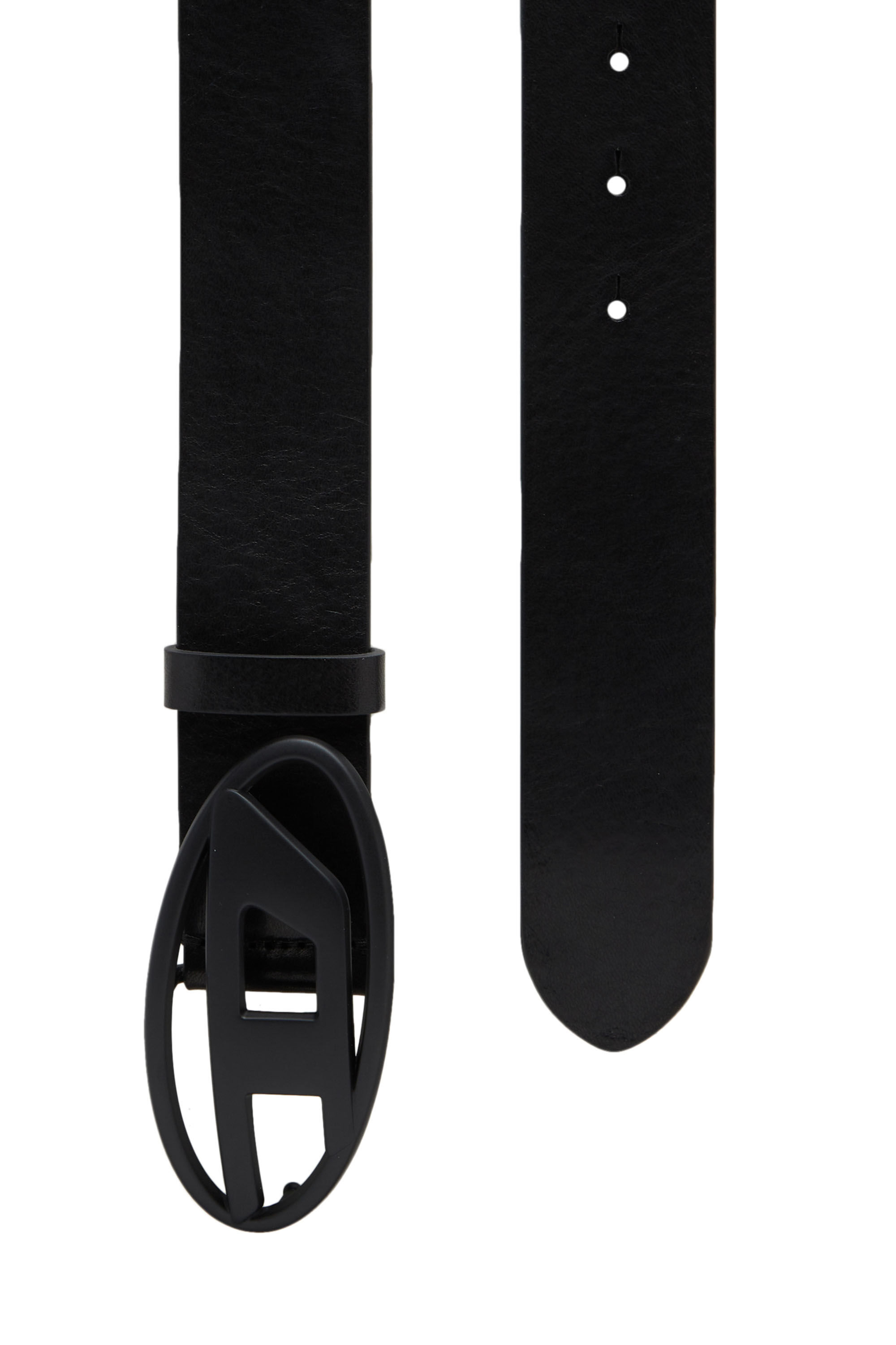 【美品】DIESEL 　カウレザー　1DR　ブラック　ベルト