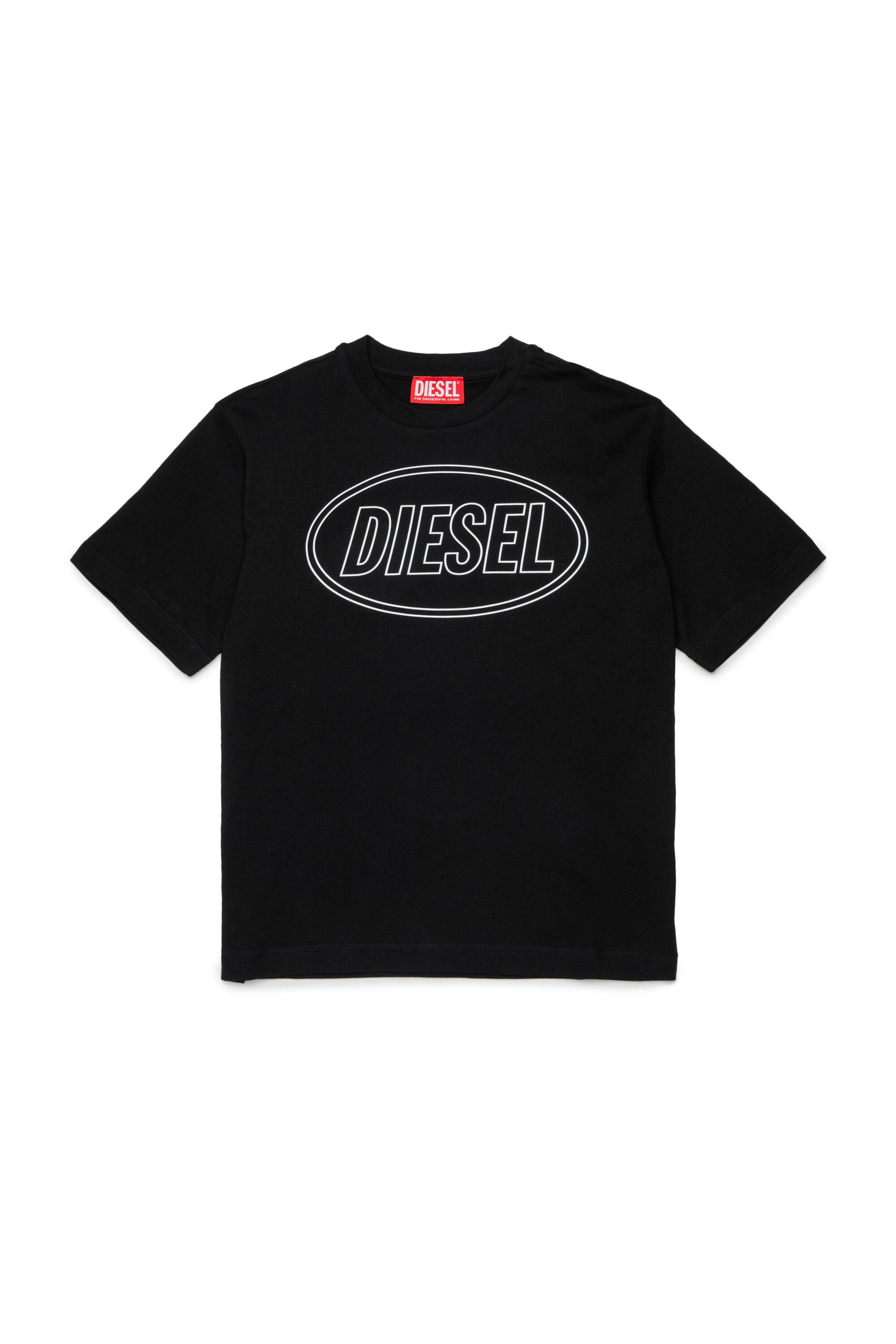 Diesel - TCIRCLE OVER, Male's Tシャツ in ブラック - 1