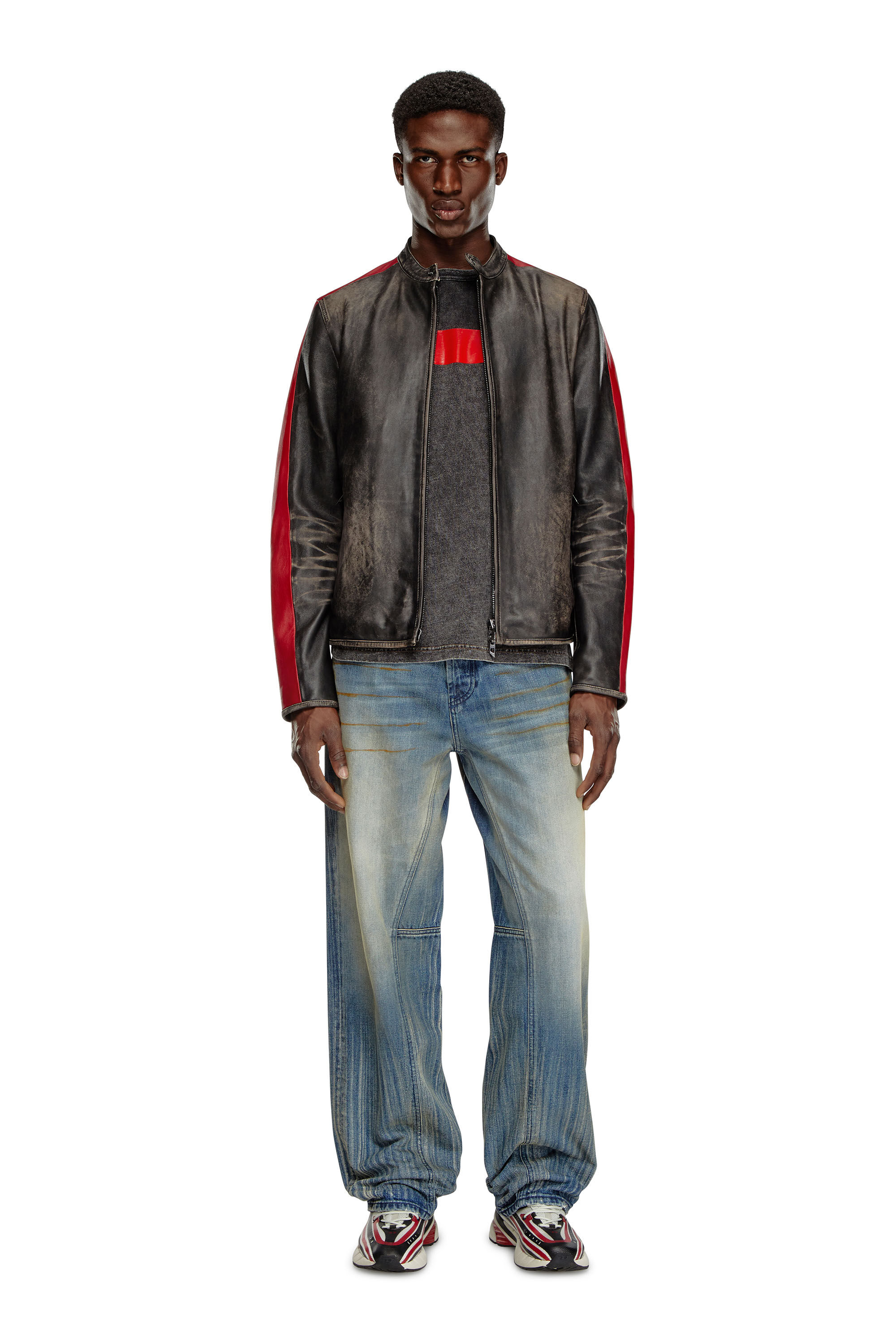 DIESEL Sports 90S レザー ジャケット