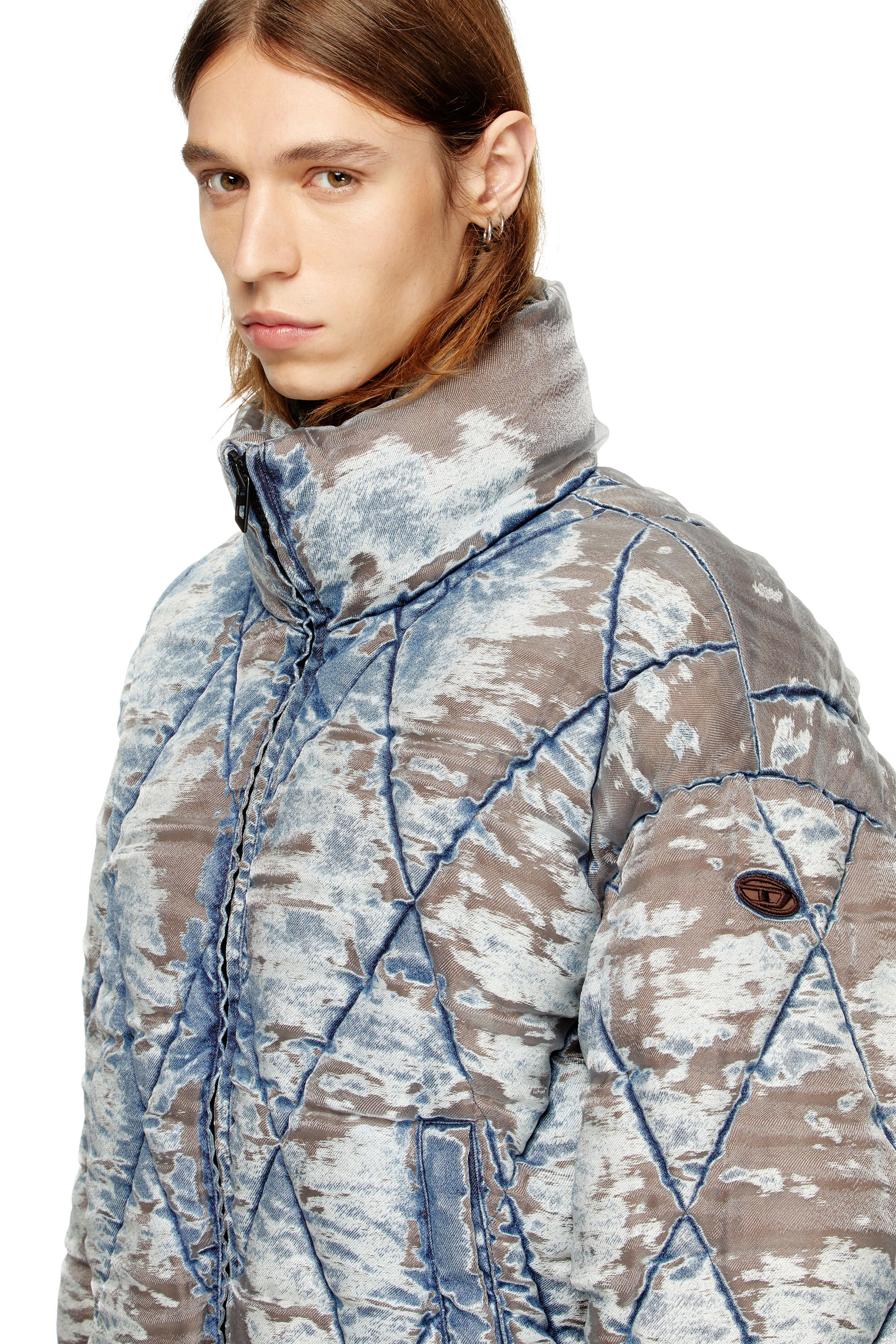 Diesel - W-KONS, Male's パファージャケット in null - 4