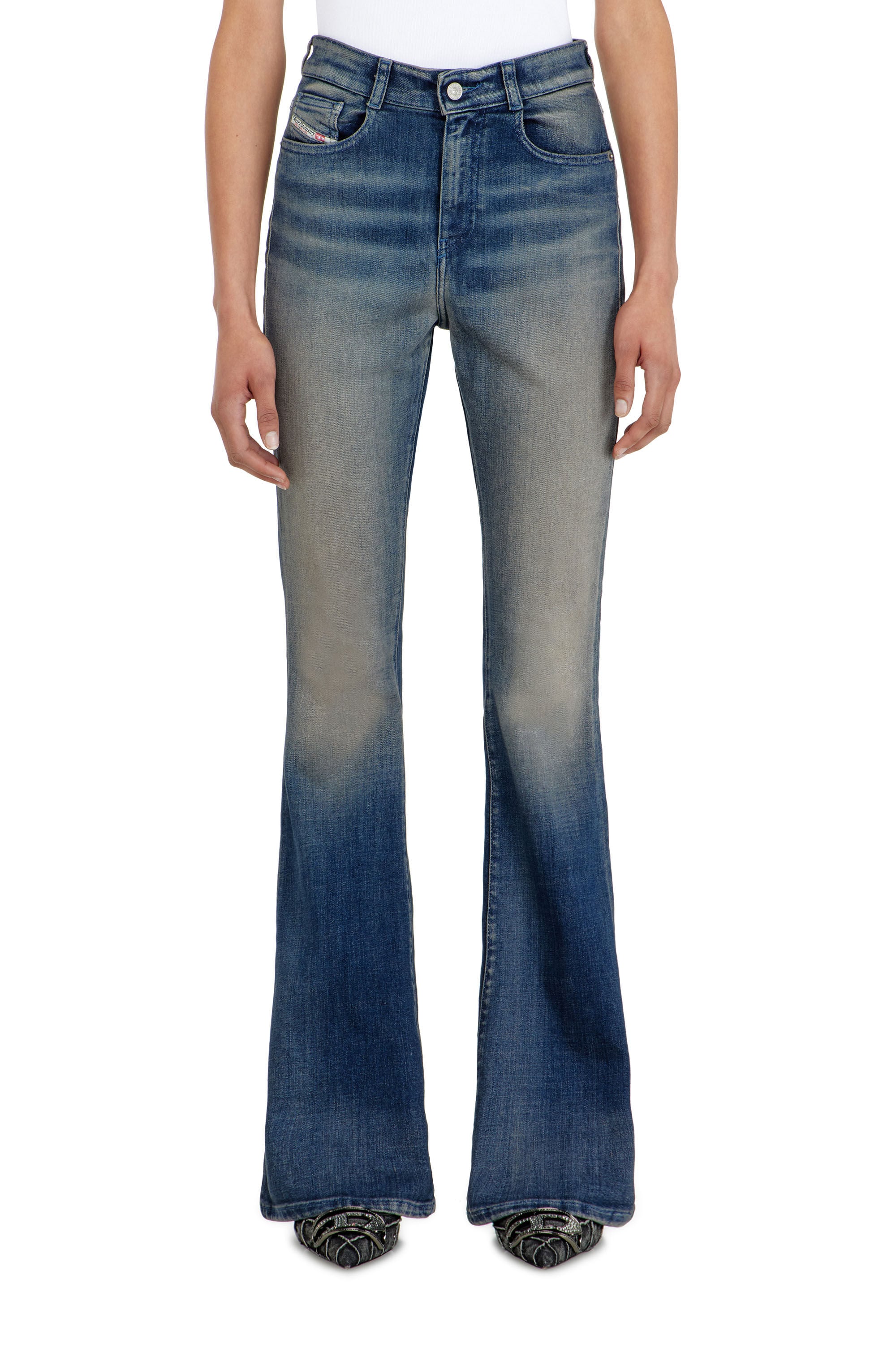 Diesel - Female's Bootcut Jeans 1973 D-Partt 09P67, ダークブルー - 4