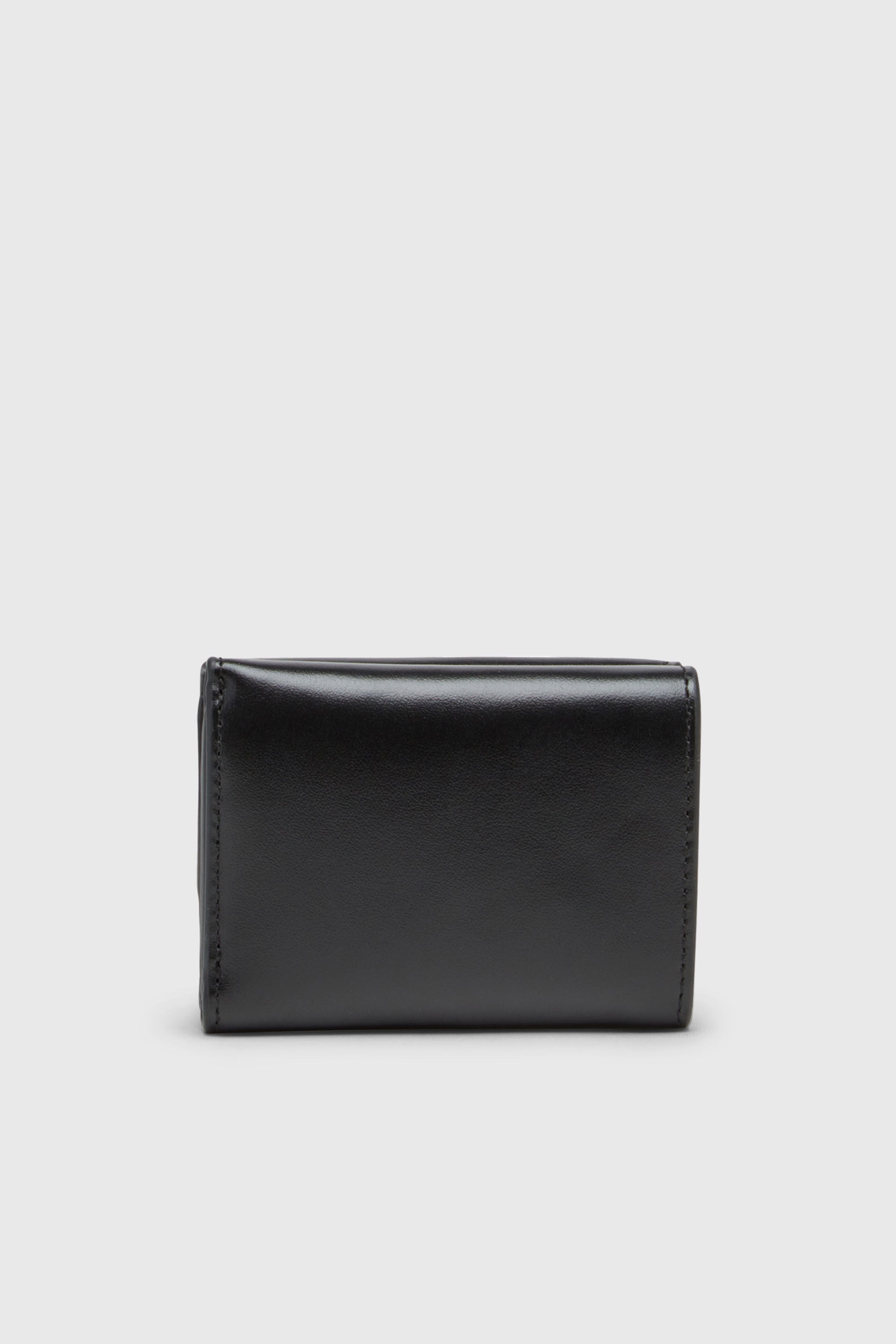 Diesel - 1DR TRI FOLD COIN XS II, Female's Tri-fold wallet in leather in ブラック - 2