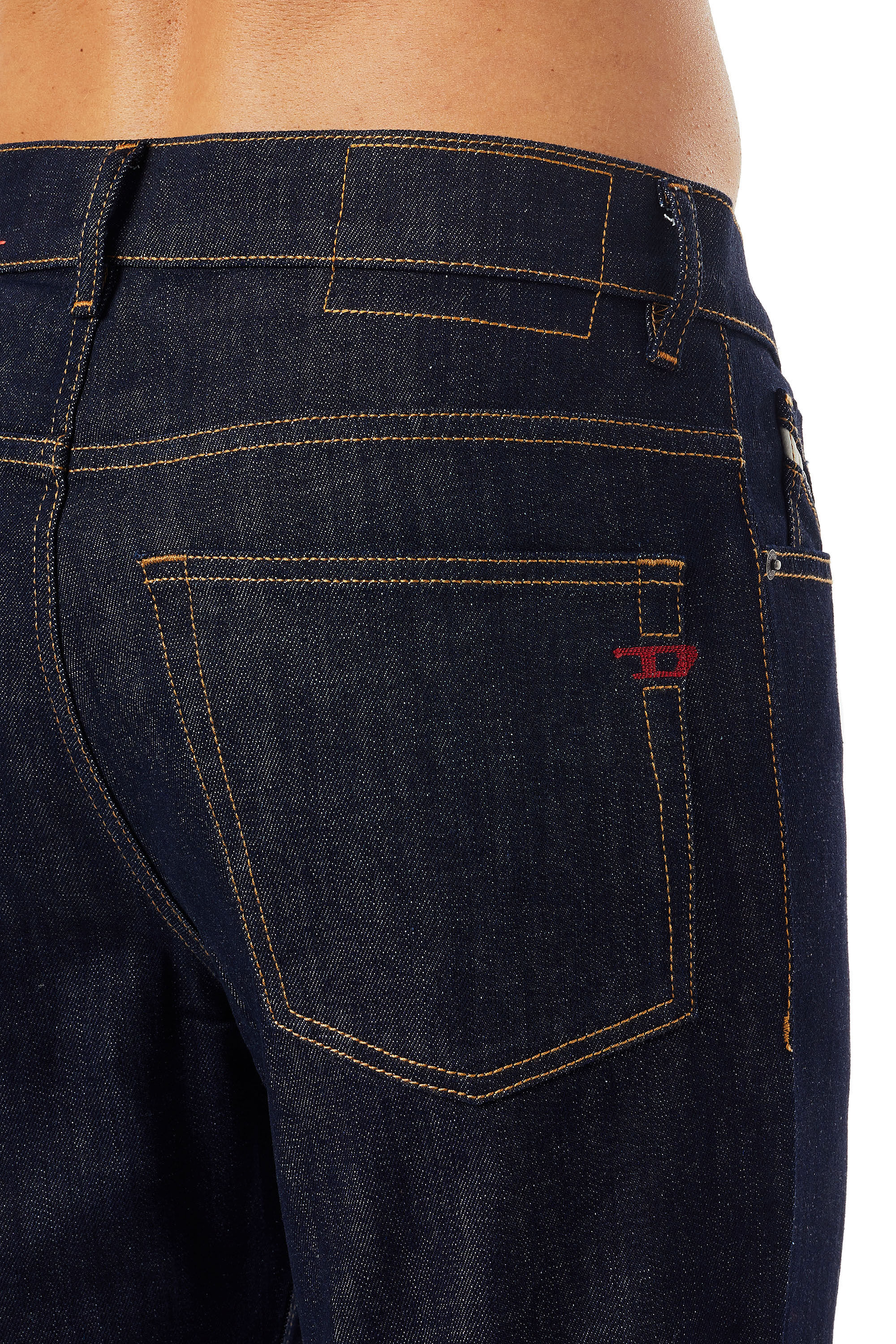 Diesel - 2005 D-FINING Z9B89 Tapered Jeans, ダークブルー - Image 5