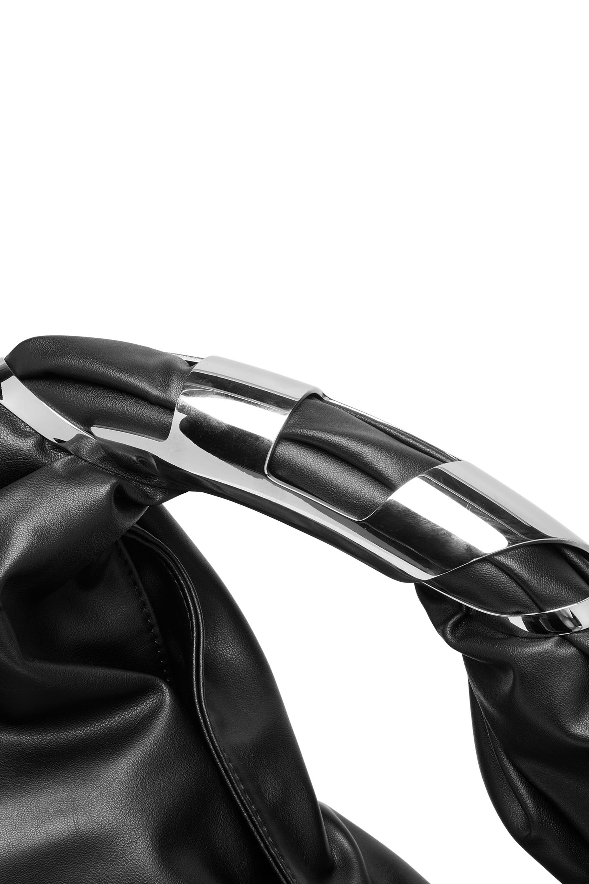 GRAB-D HOBO S Grab-D S-Hobo bag with Oval D handle｜ブラック 