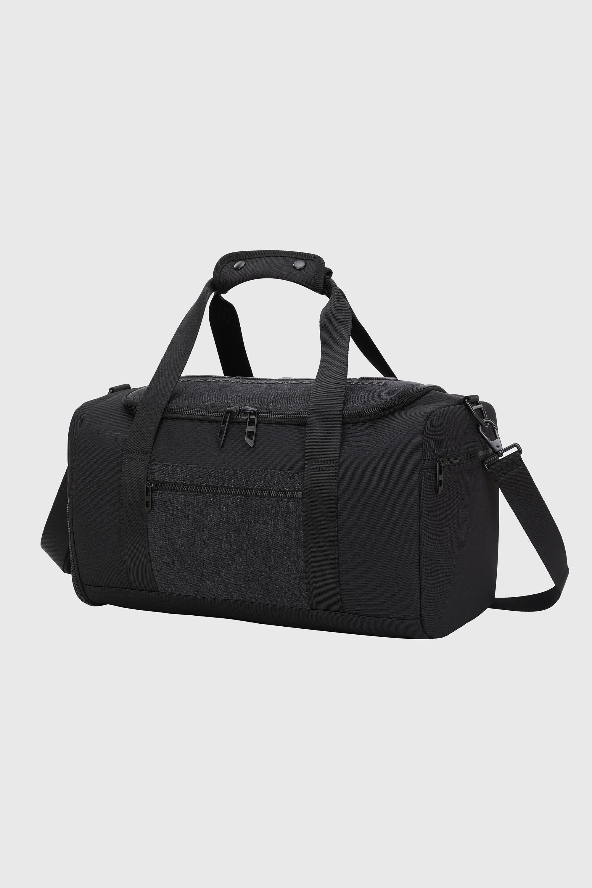 Diesel - LU0033 DUFFEL BAG - DSB019, Unisex's Denim duffel bag in ブラック - 5