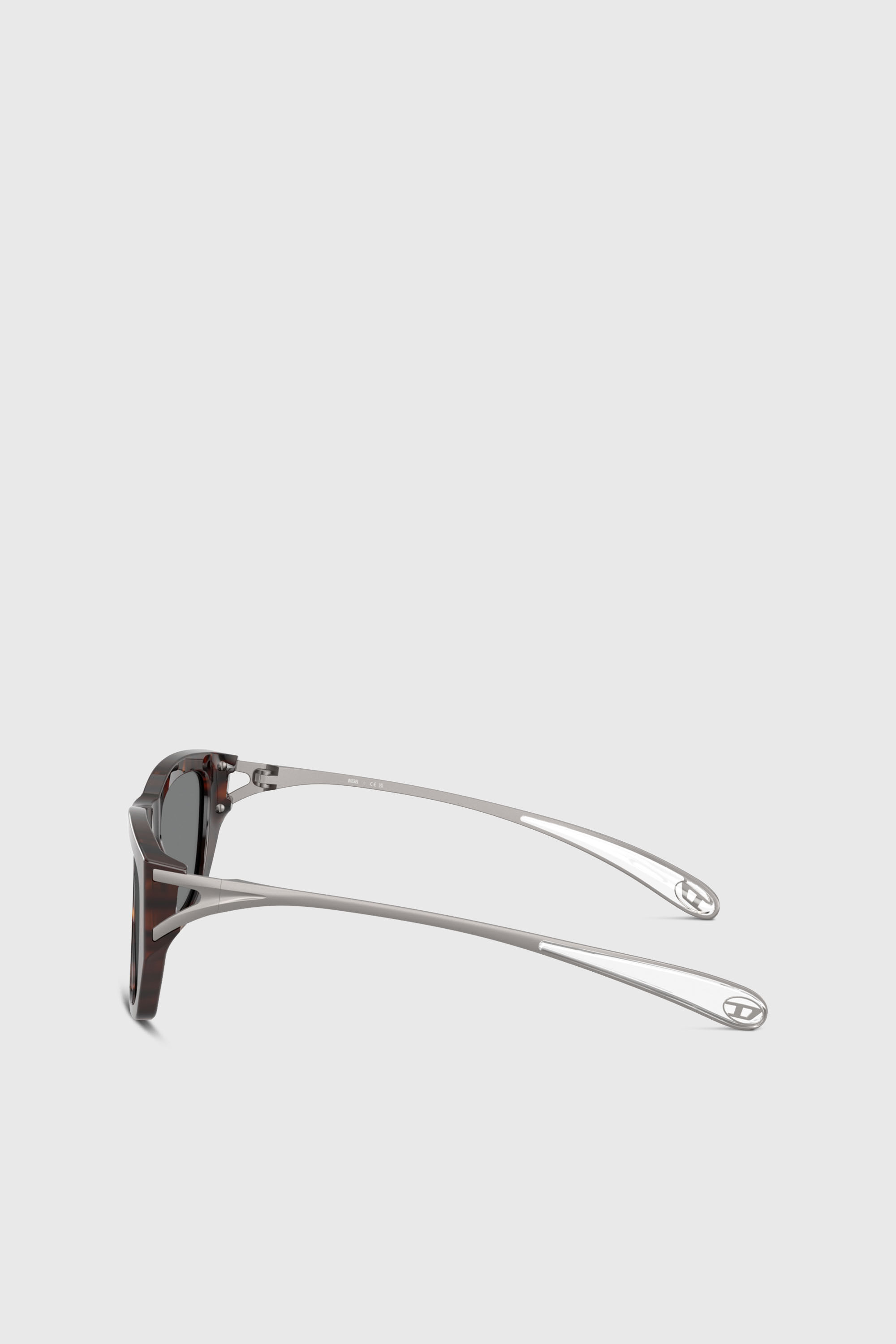 Diesel - 0DL2006, Unisex's Square sunglasses in ブラウン - 2