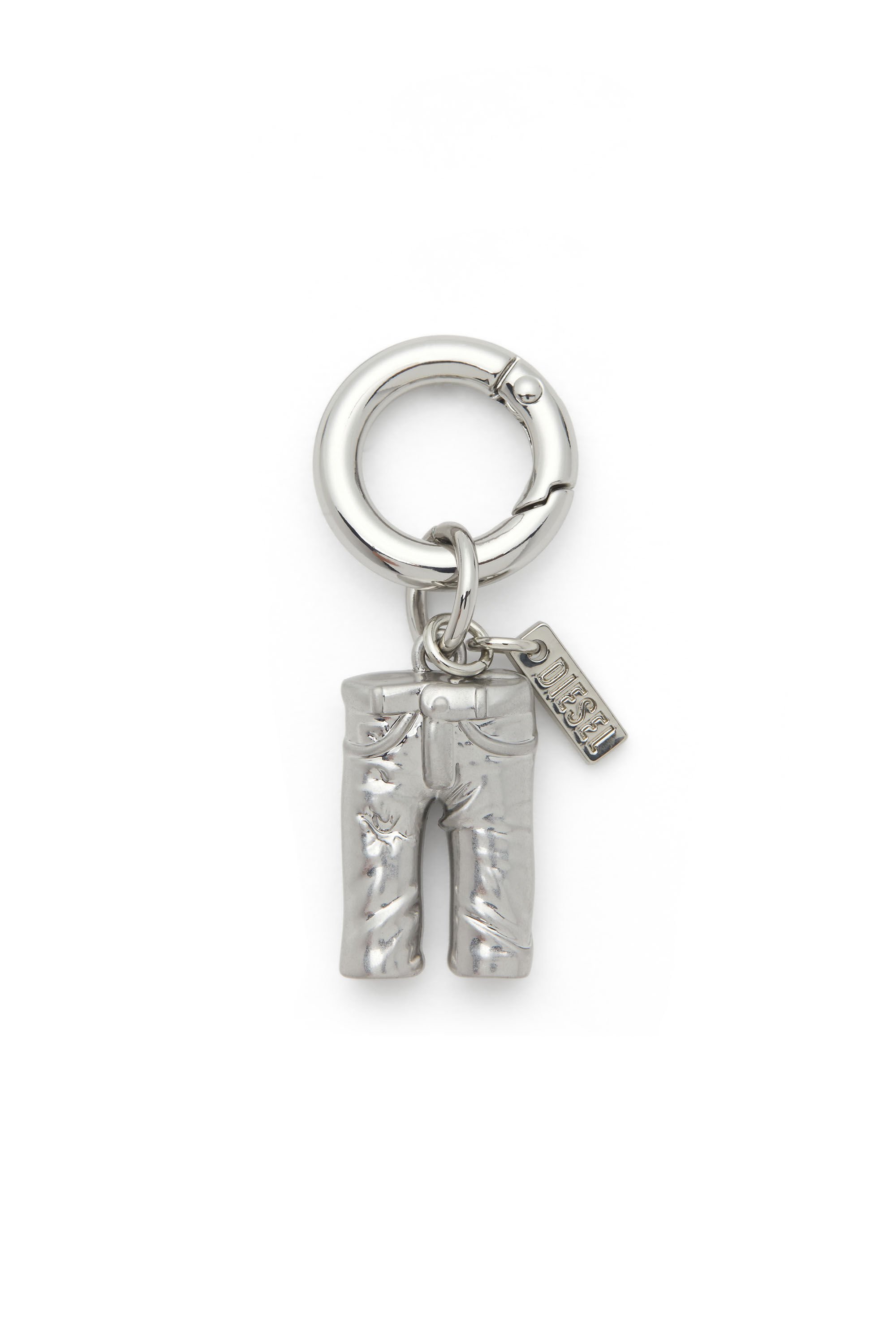 Diesel - CHARM-5PKT, Unisex's Charm in metal with logo detail in シルバー - 1