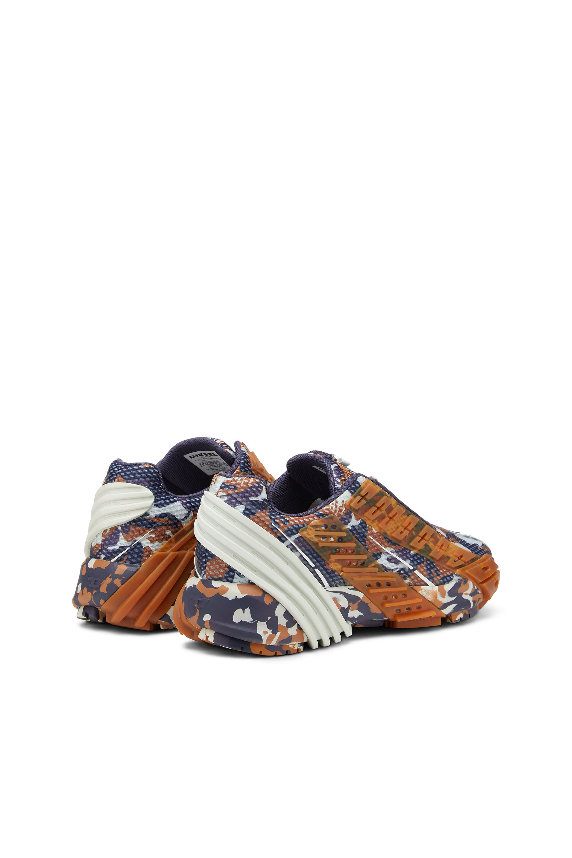 Diesel - S-PROTOTYPE LOW, Male's メッシュ スニーカー - S-Prototype Low in ブラウン/ブルー - 4