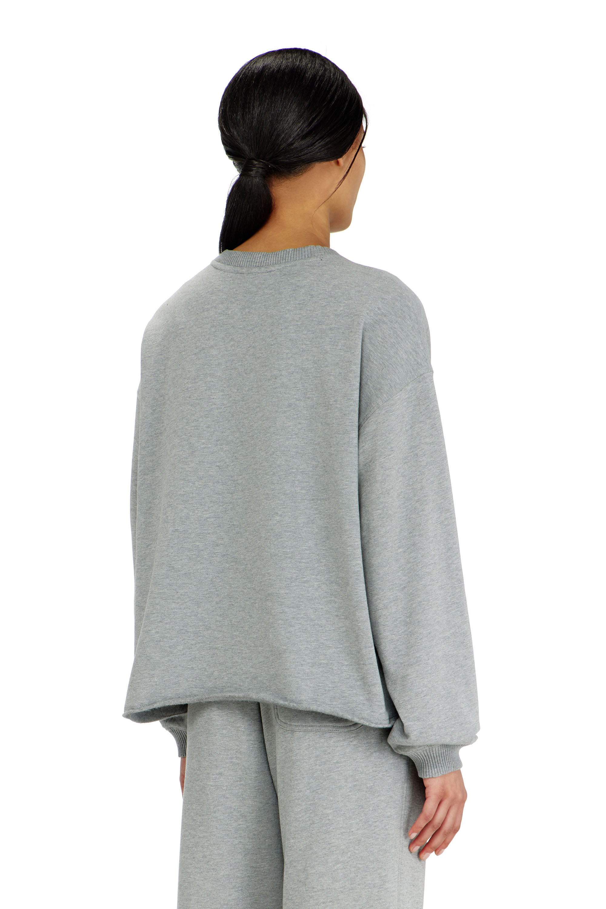 Diesel - PATRICIA-D-CORE, Female's プルオーバースウェット in グレー - 4