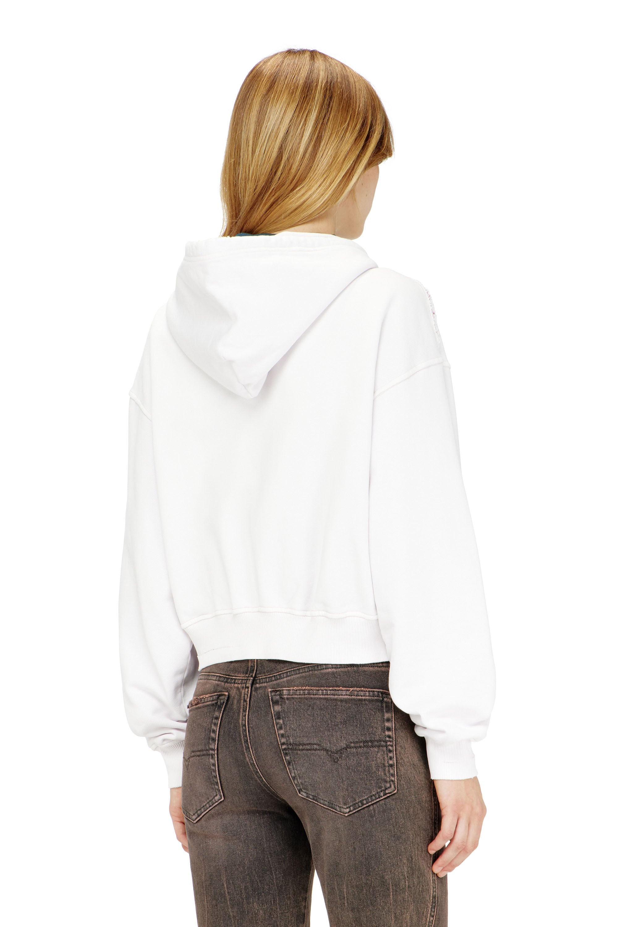 Diesel - F-ELYCY-CRYSTALS, Female's ジップアップパーカー in null - 3