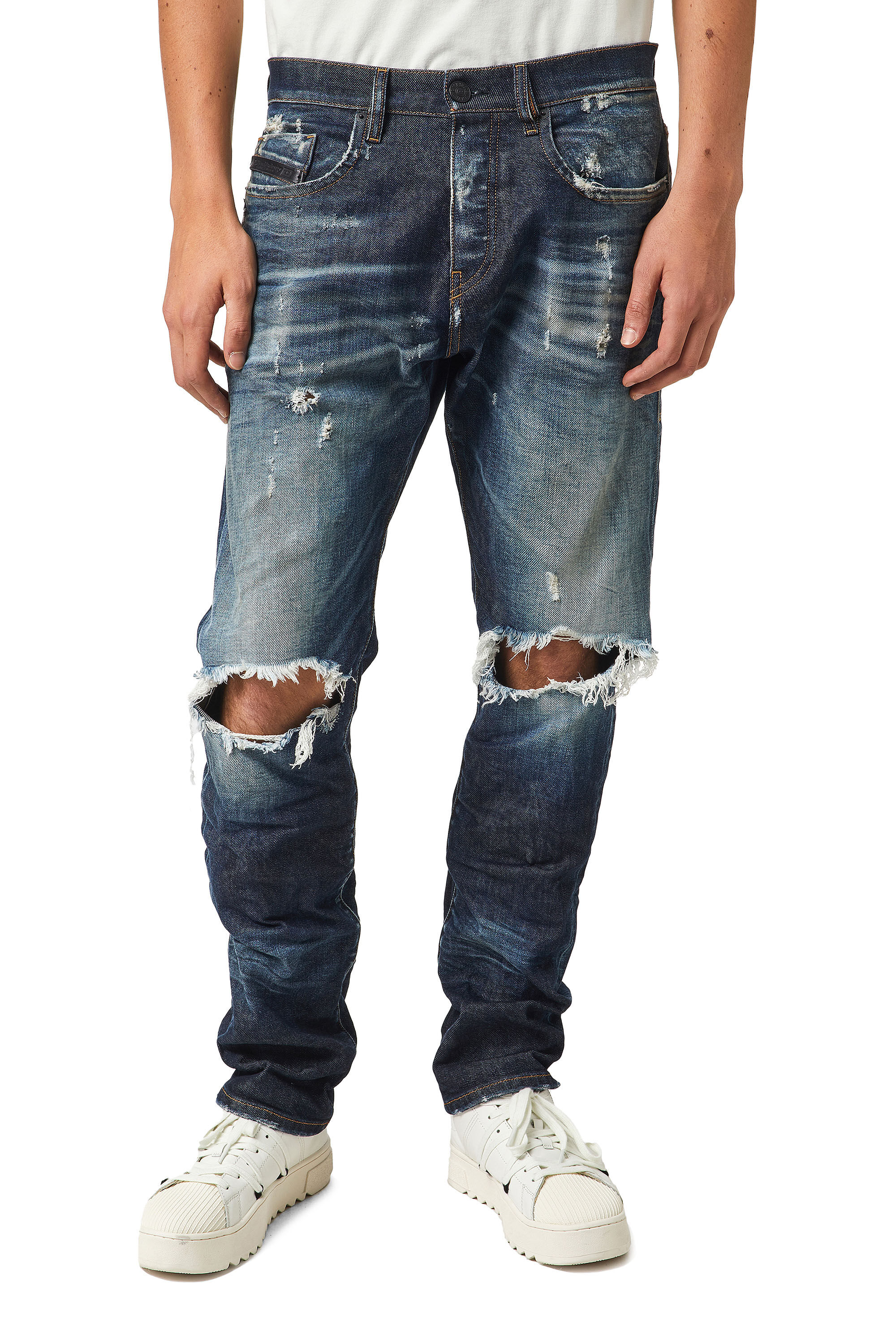 Diesel - 2020 D-VIKER 09B46 Straight Jeans,  - Image 3