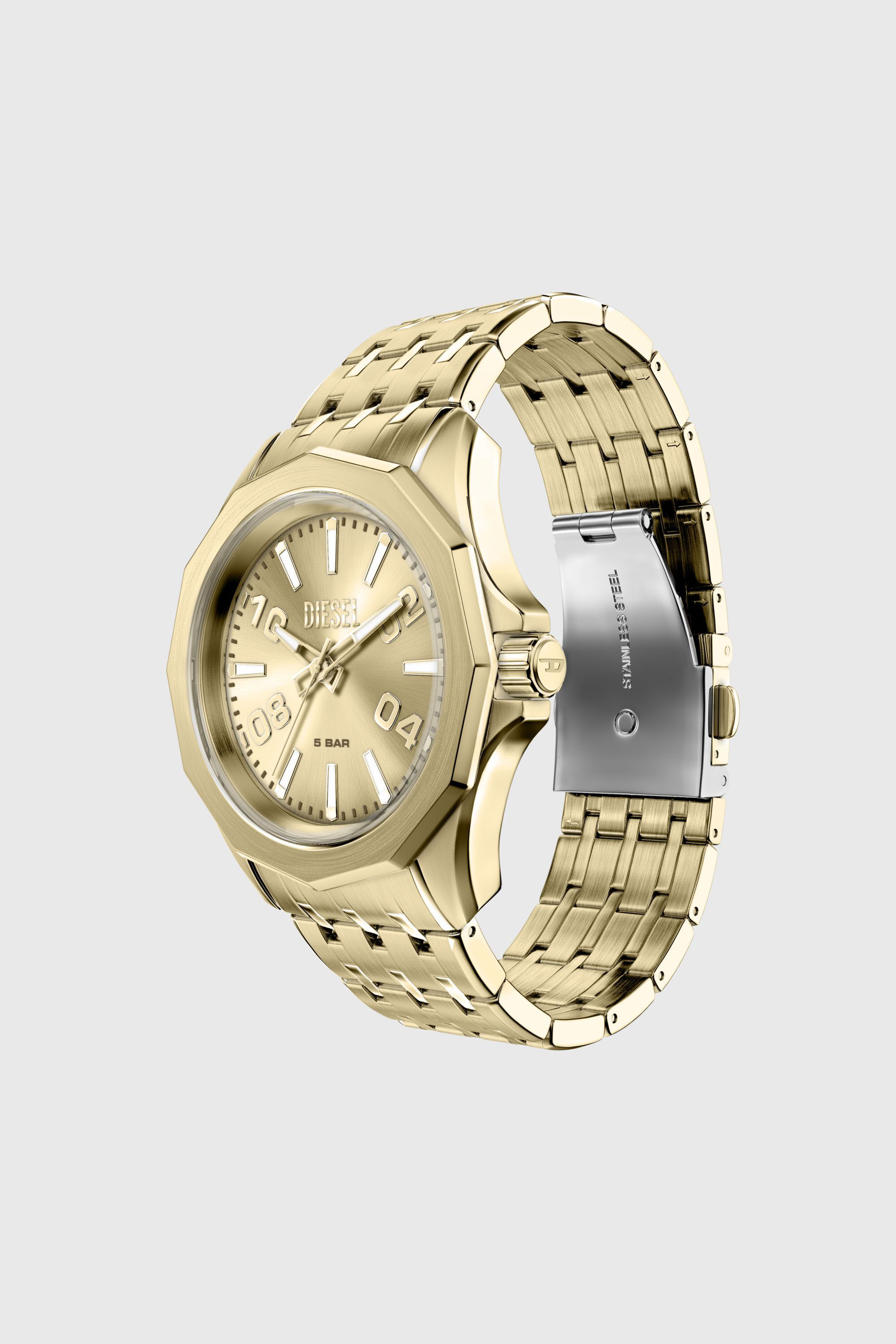 DZ2239 WATCH Stinger gold-tone stainless steel watch｜ゴールド