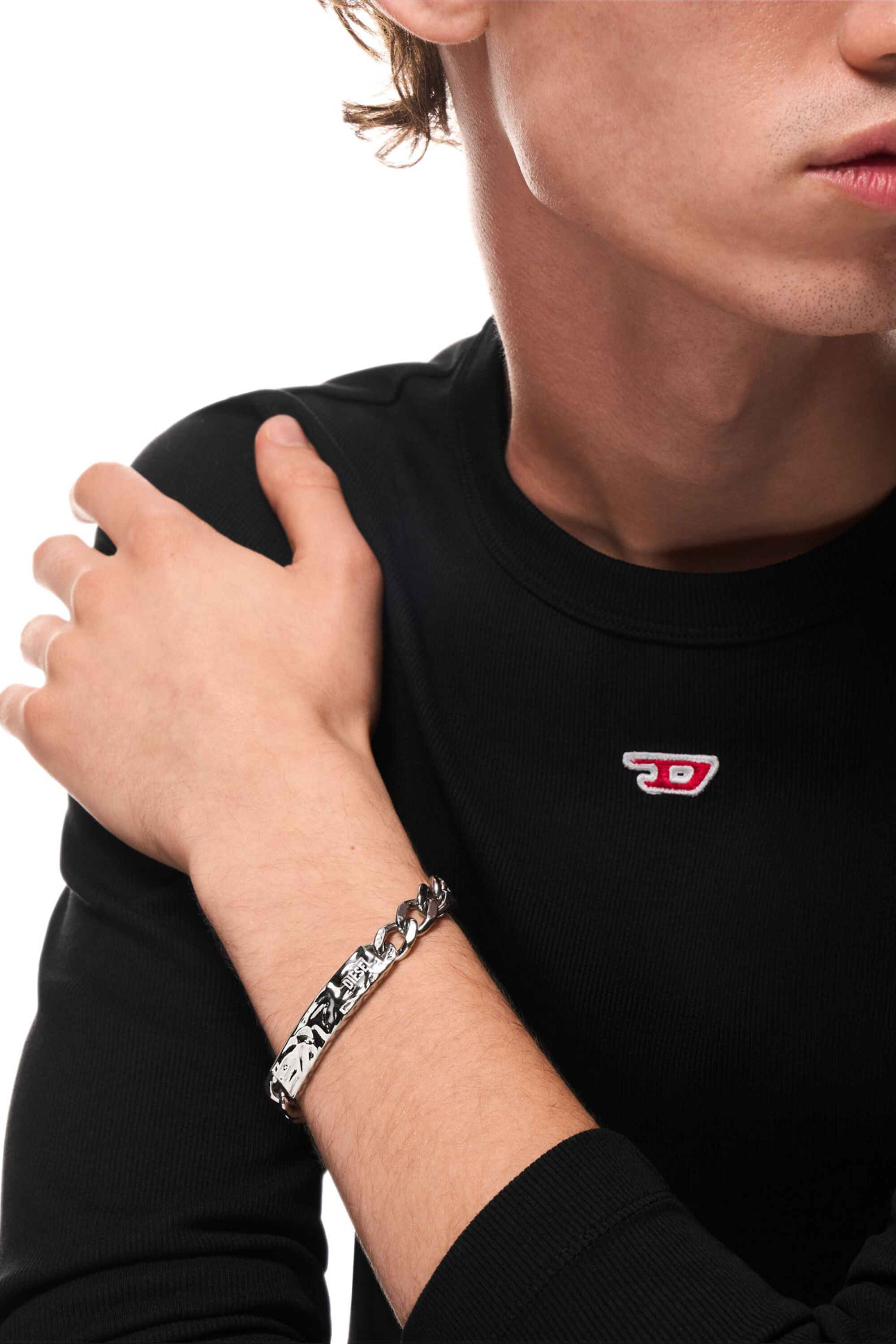 Diesel - DX1732040, Unisex's ブレスレット in シルバー - 6