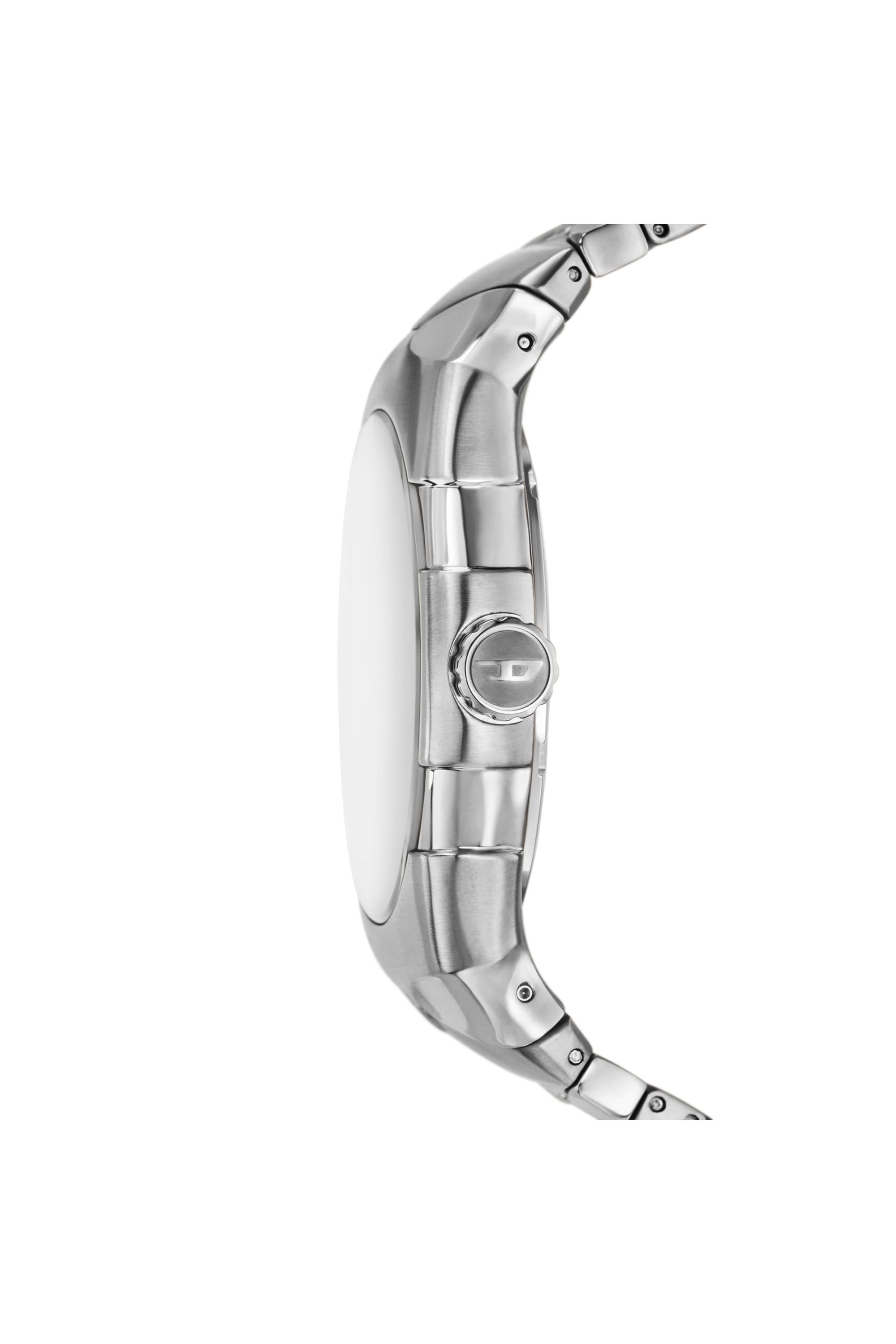 Diesel - DZ2224 WATCH, Male's D-Sruptor Three-Hand Stainless Steel Watch in シルバー - 3