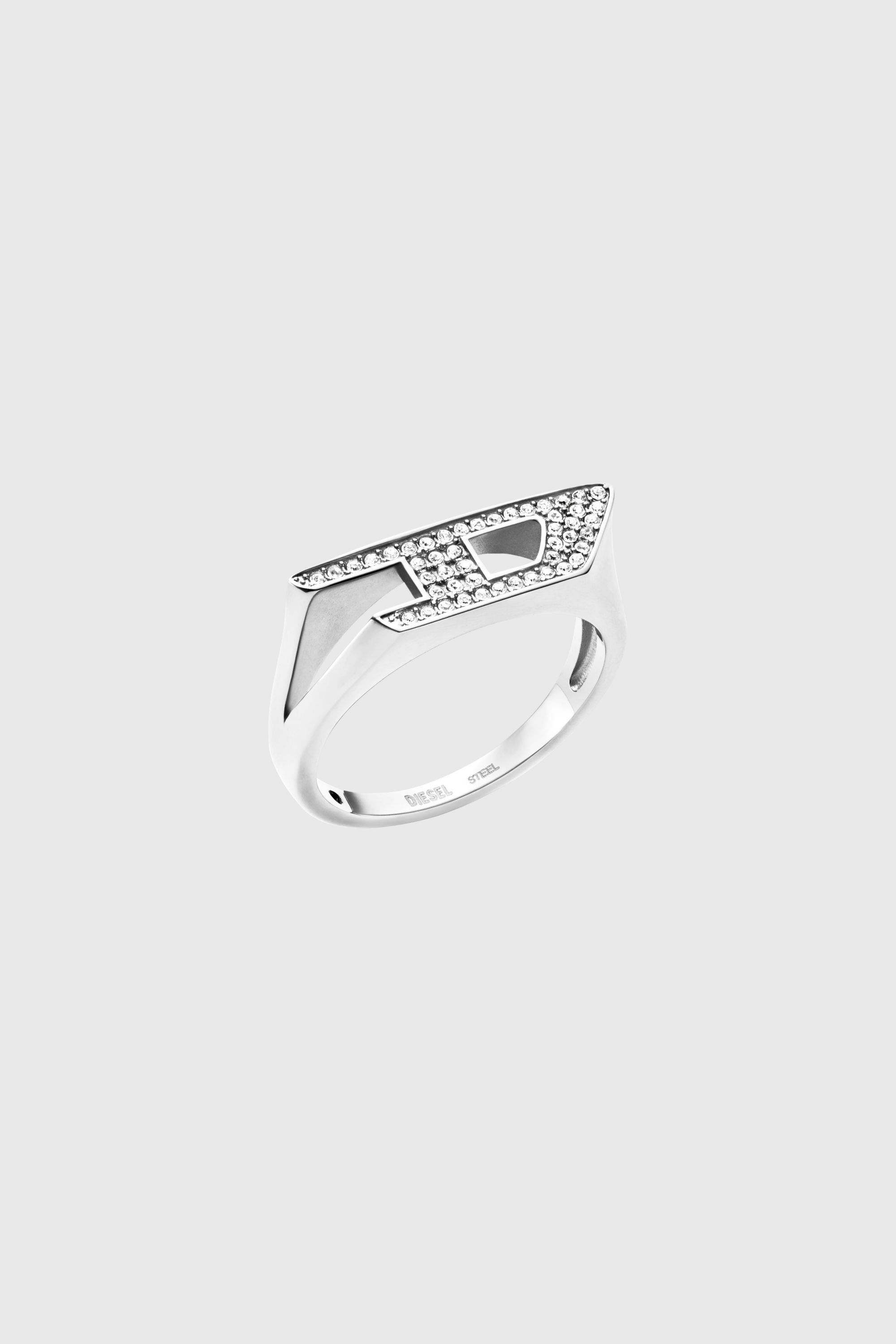 DIESEL リング （20号）Dx1629040 Jewellery DX1629040 JEWELLERY リング｜シルバー｜ウィメンズ｜DIESEL