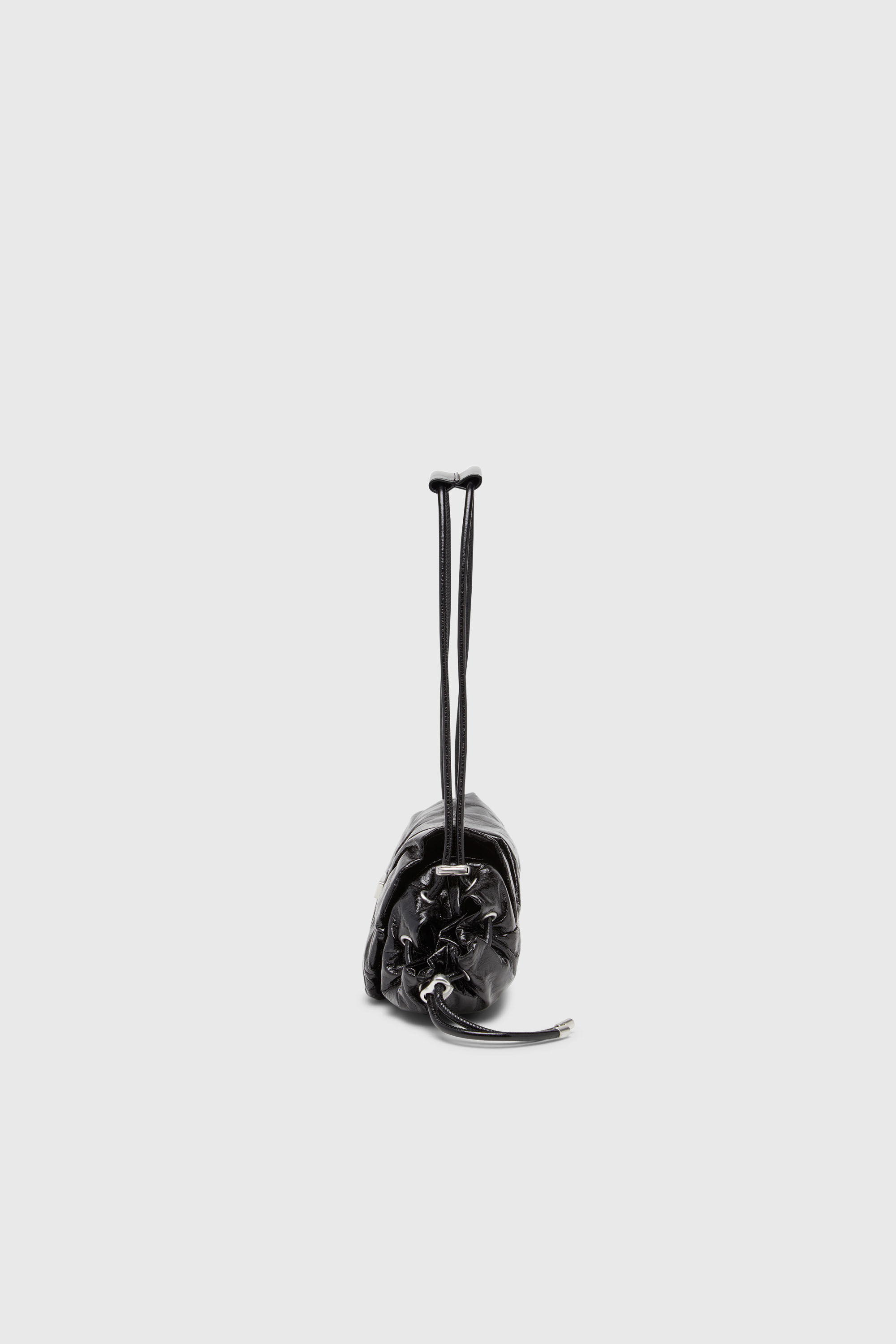 Diesel - SCRUNCH-D SHOULDER S, Female's ショルダーバッグ in ブラック - 4