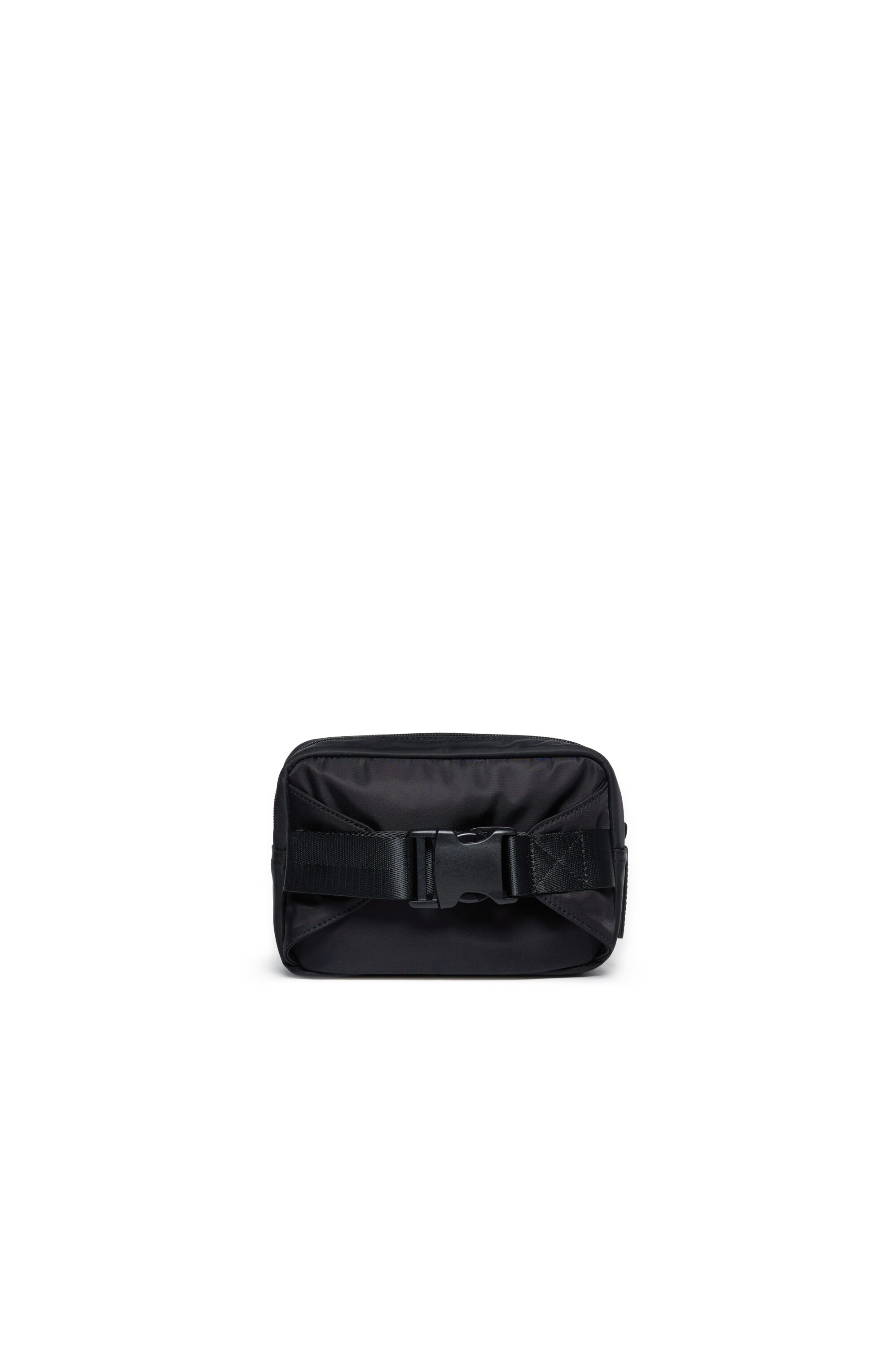 Diesel - WDEMBOSSED, Unisex's Nylon belt bag with embossed logo in ブラック - 3