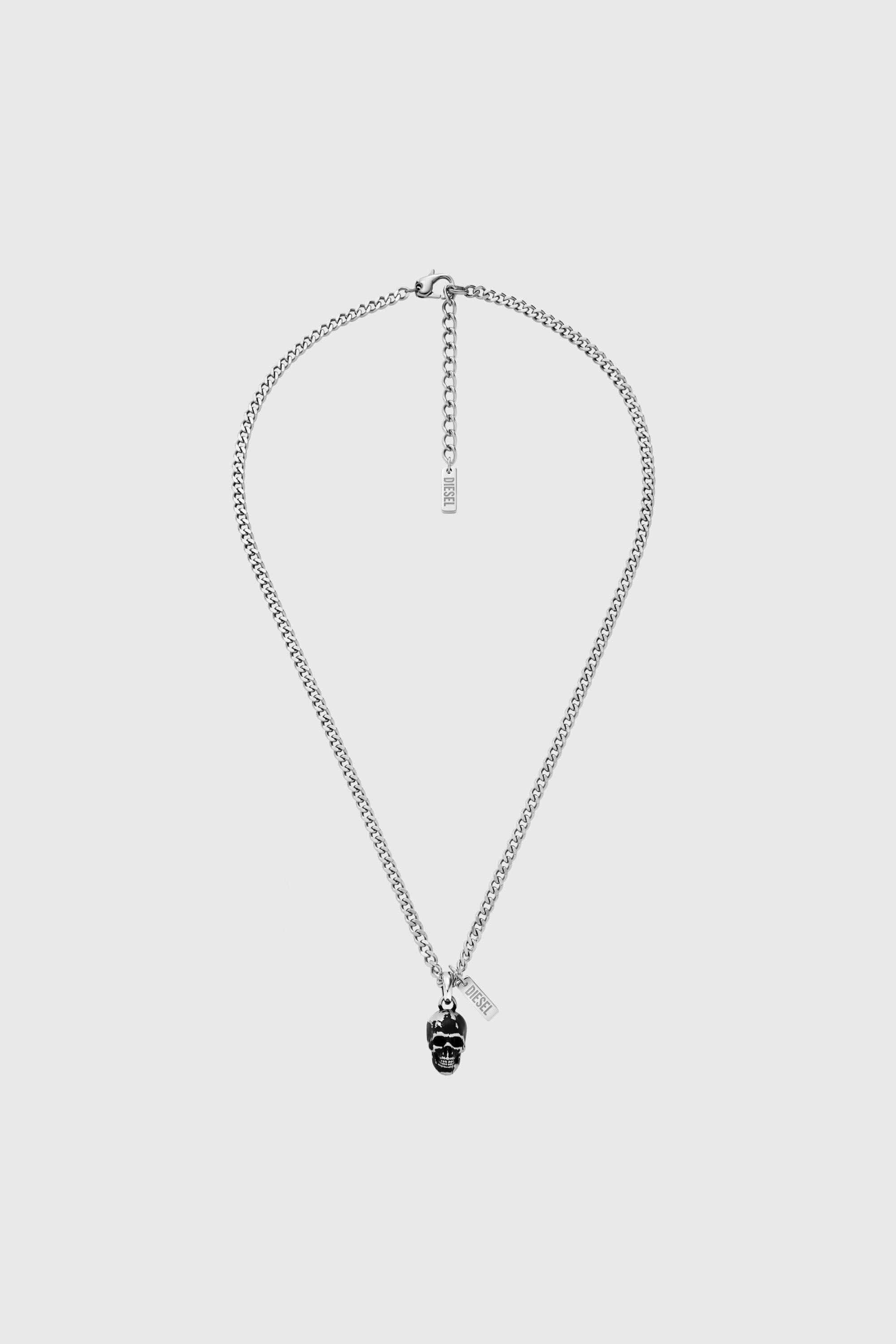 DX1581040 JEWEL ネックレス｜シルバー｜ウィメンズ｜DIESEL