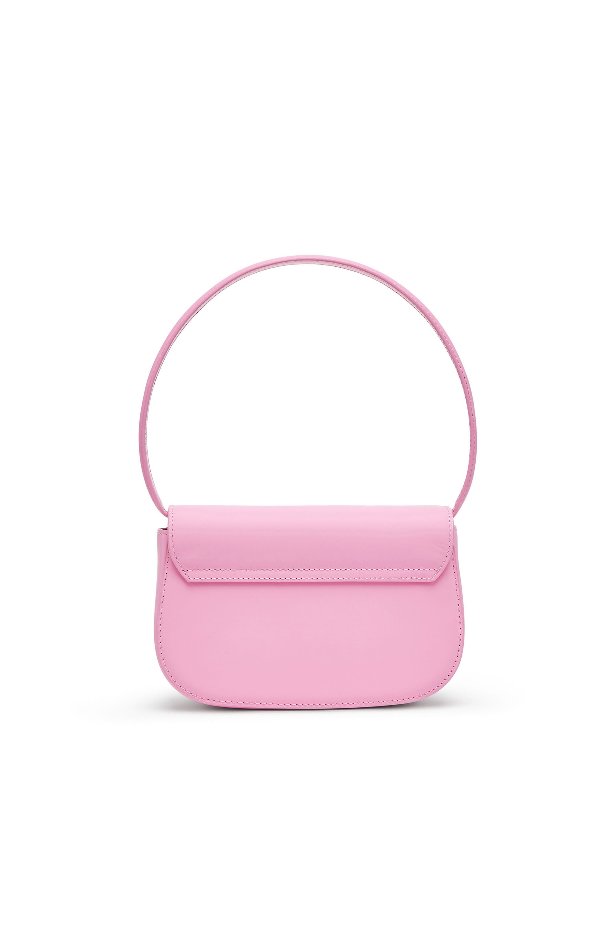 1DR 1DR-Iconic shoulder bag in matte leather｜ピンク｜ウィメンズ 