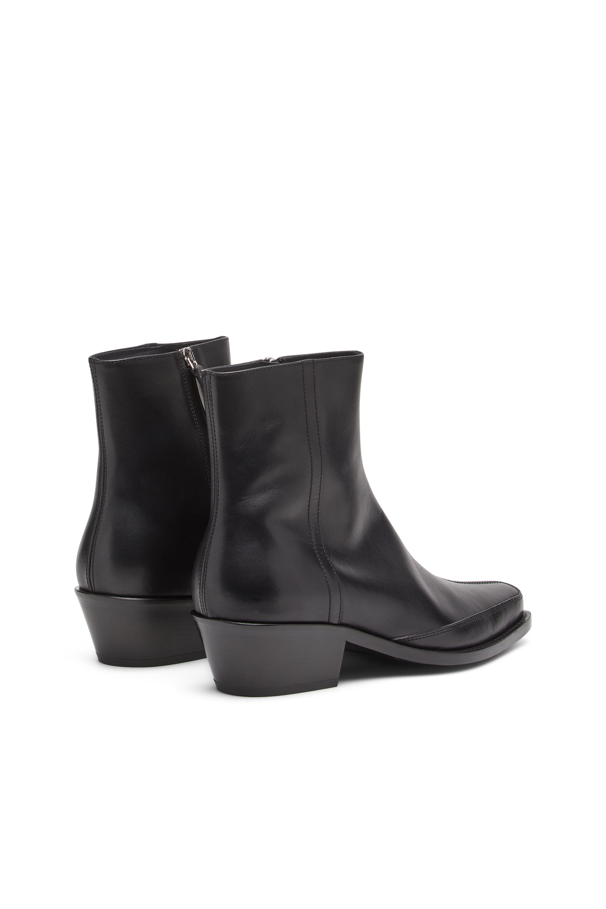 Diesel - D-SANTIAGO BT, Male's レザーブーツ - D-Santiago Bt in ブラック - 4