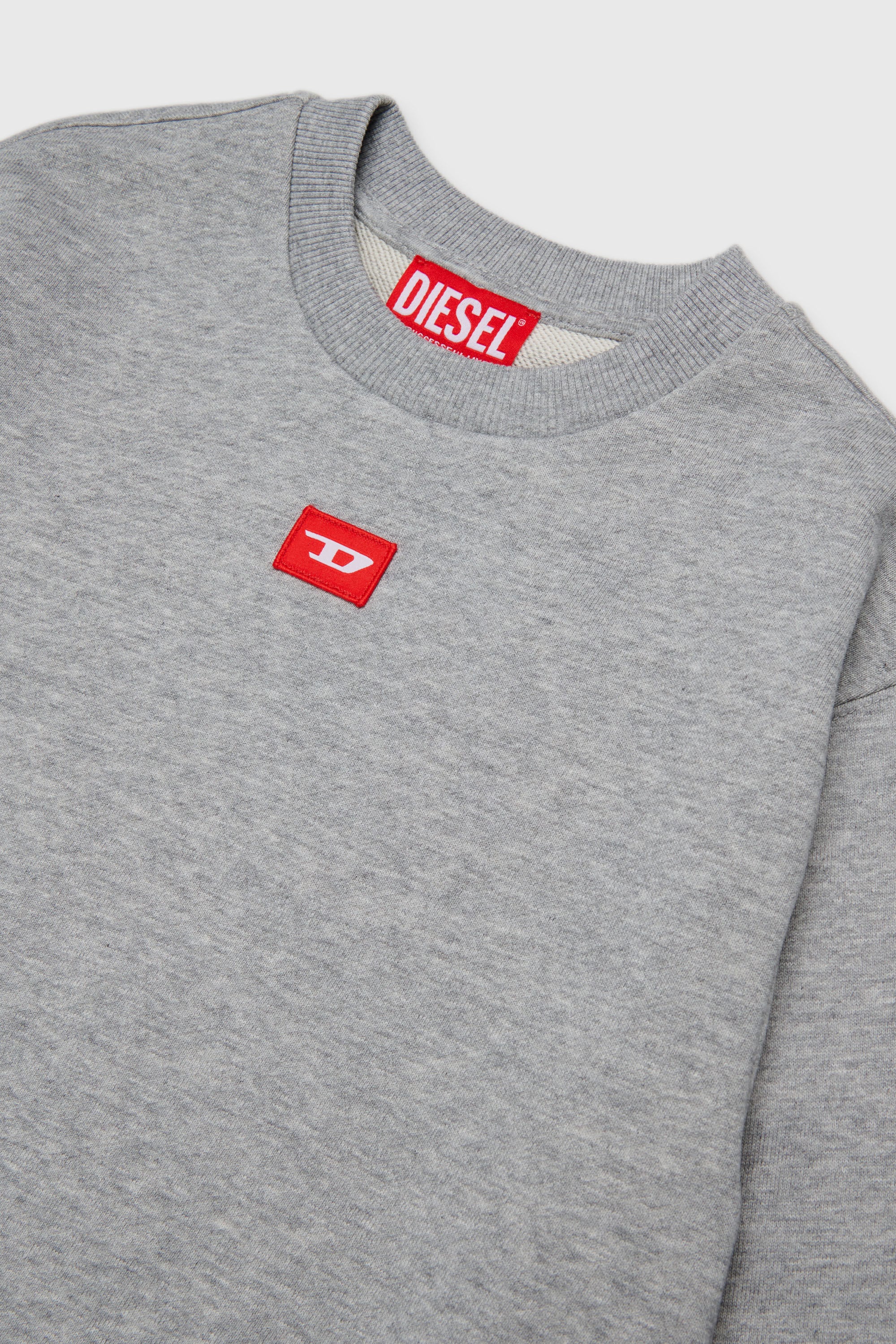 Diesel - SXGIN OVER, Unisex's スウェット in グレー - 3