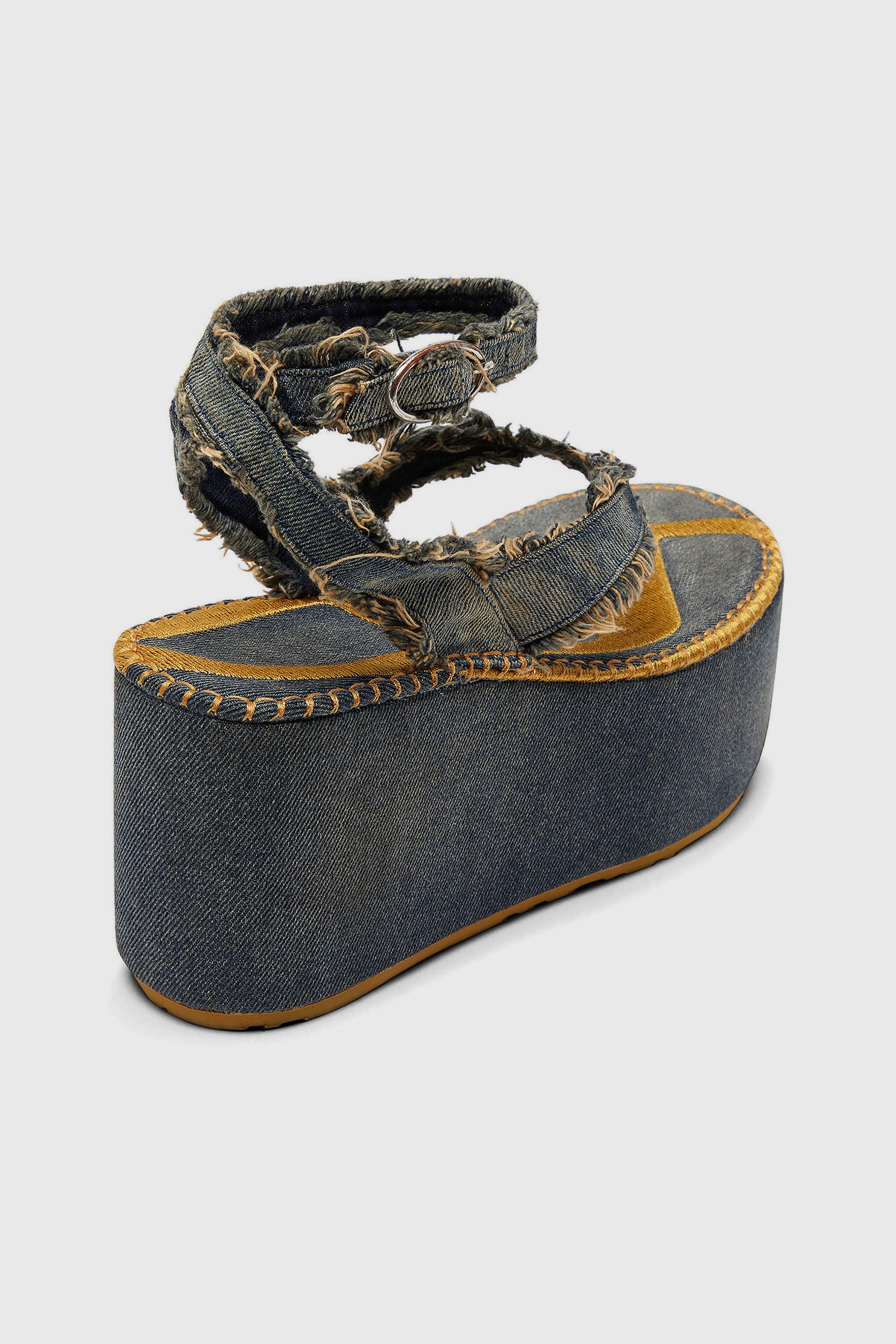 Diesel - SA-NIKOLA SANDAL, Female's サンダル in ブルー/グレー - 6