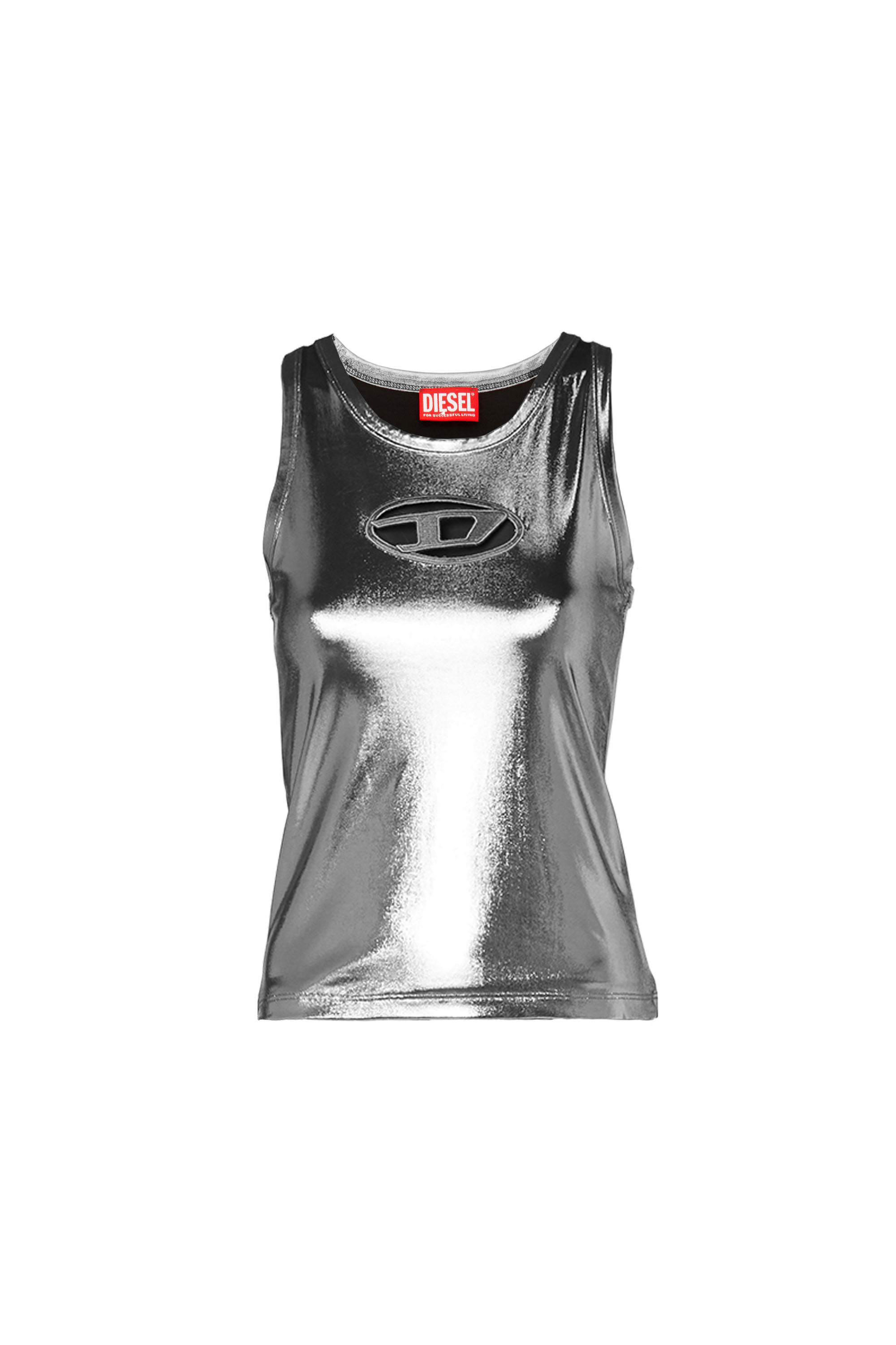 Diesel - T-LYNYS, Female's トップス in グレー - 2