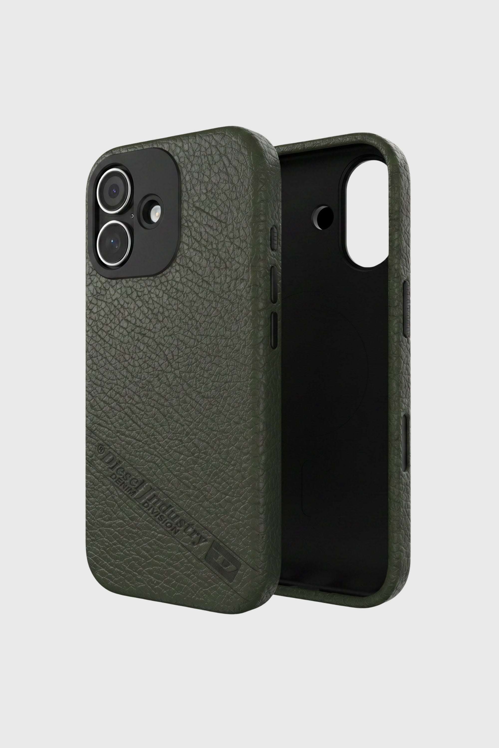 Diesel - 60646 MOULDED CASE, Unisex's Flag D case with MagSafe for iPhone 17 in ダークグリーン - 1