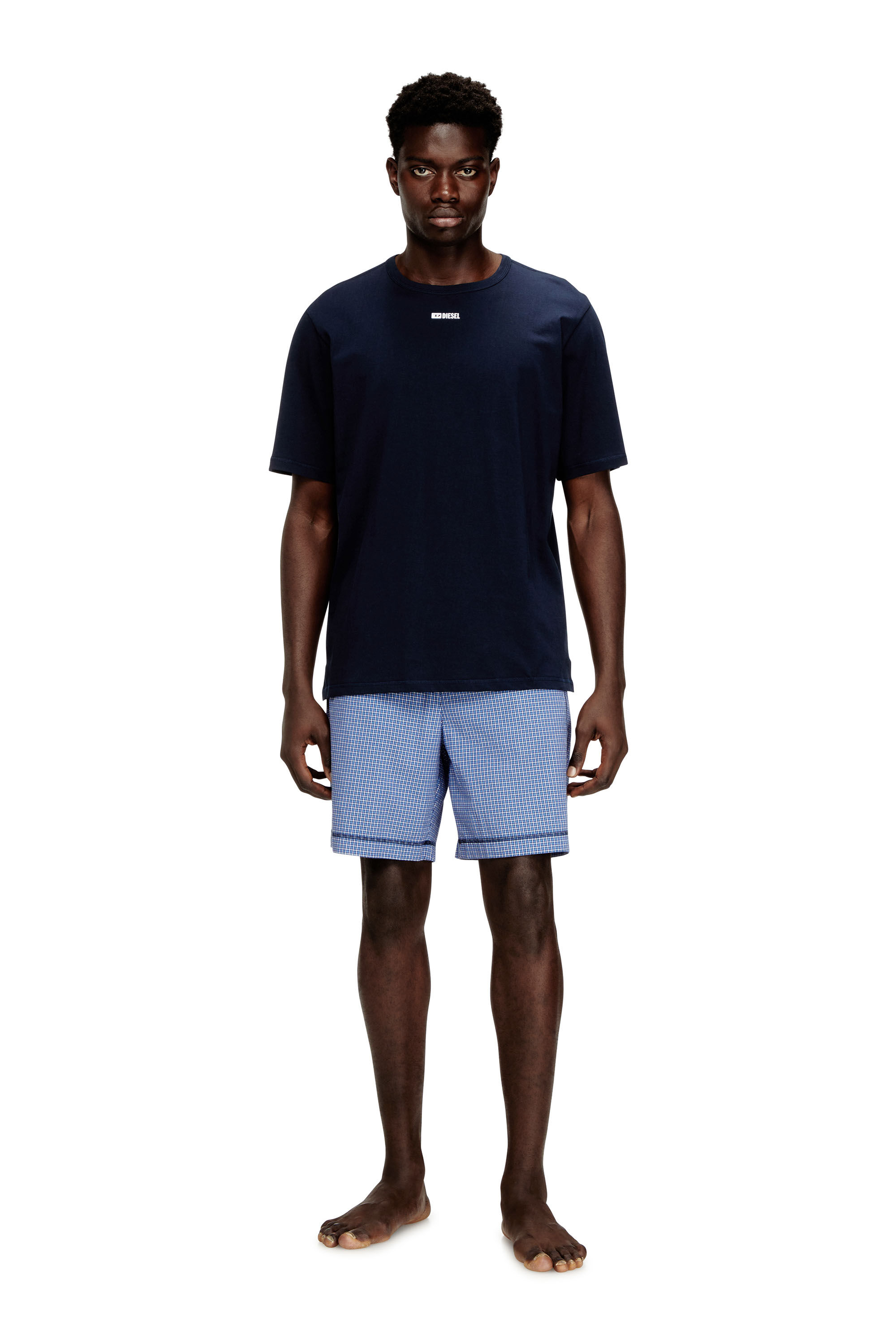 Diesel - KIT-RAUL-D-CORE, Male's パジャマ in ブルー - 1