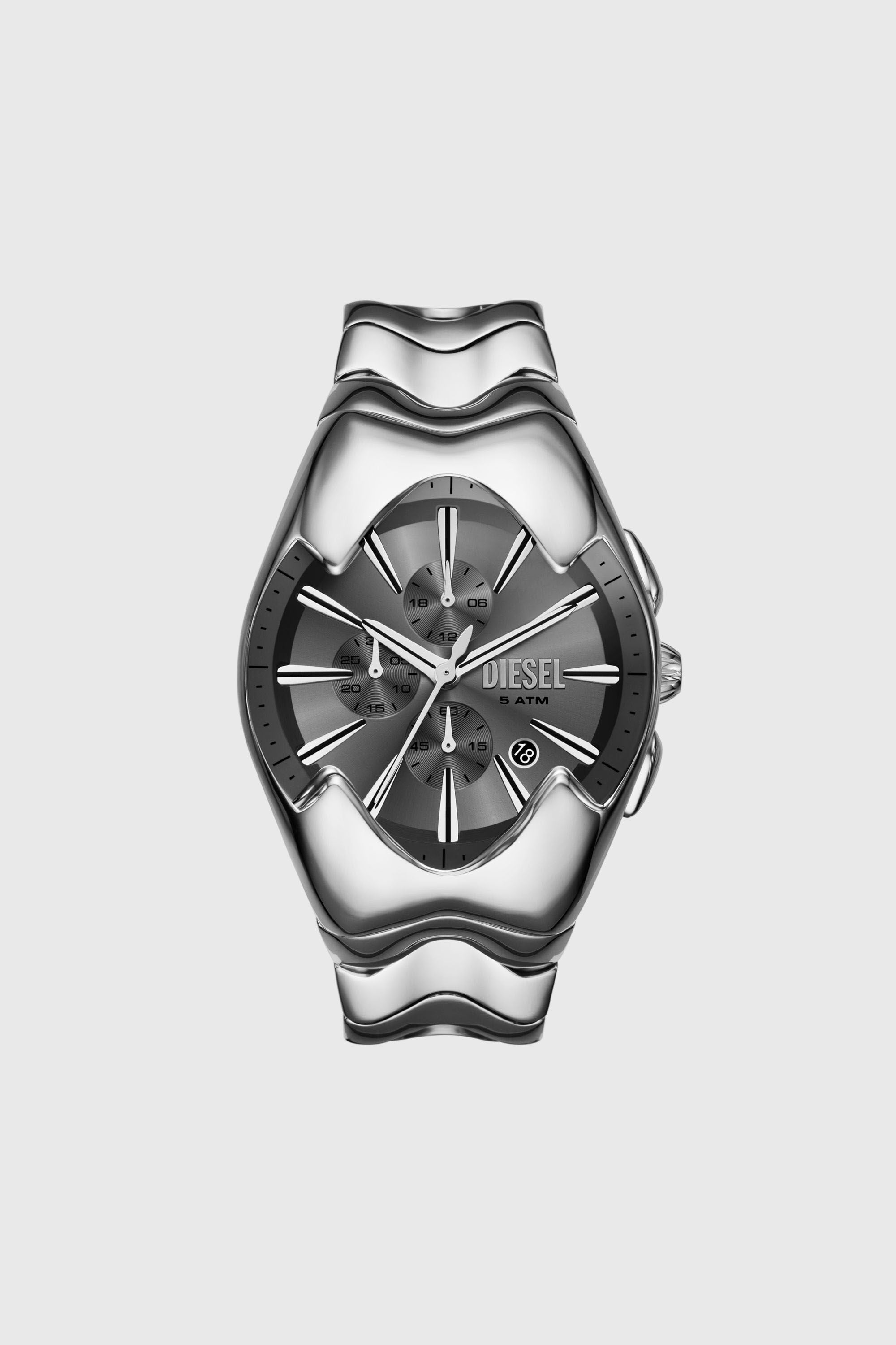 Diesel - DZ4683, Male's Mercurial stainless steel watch in シルバー - 1