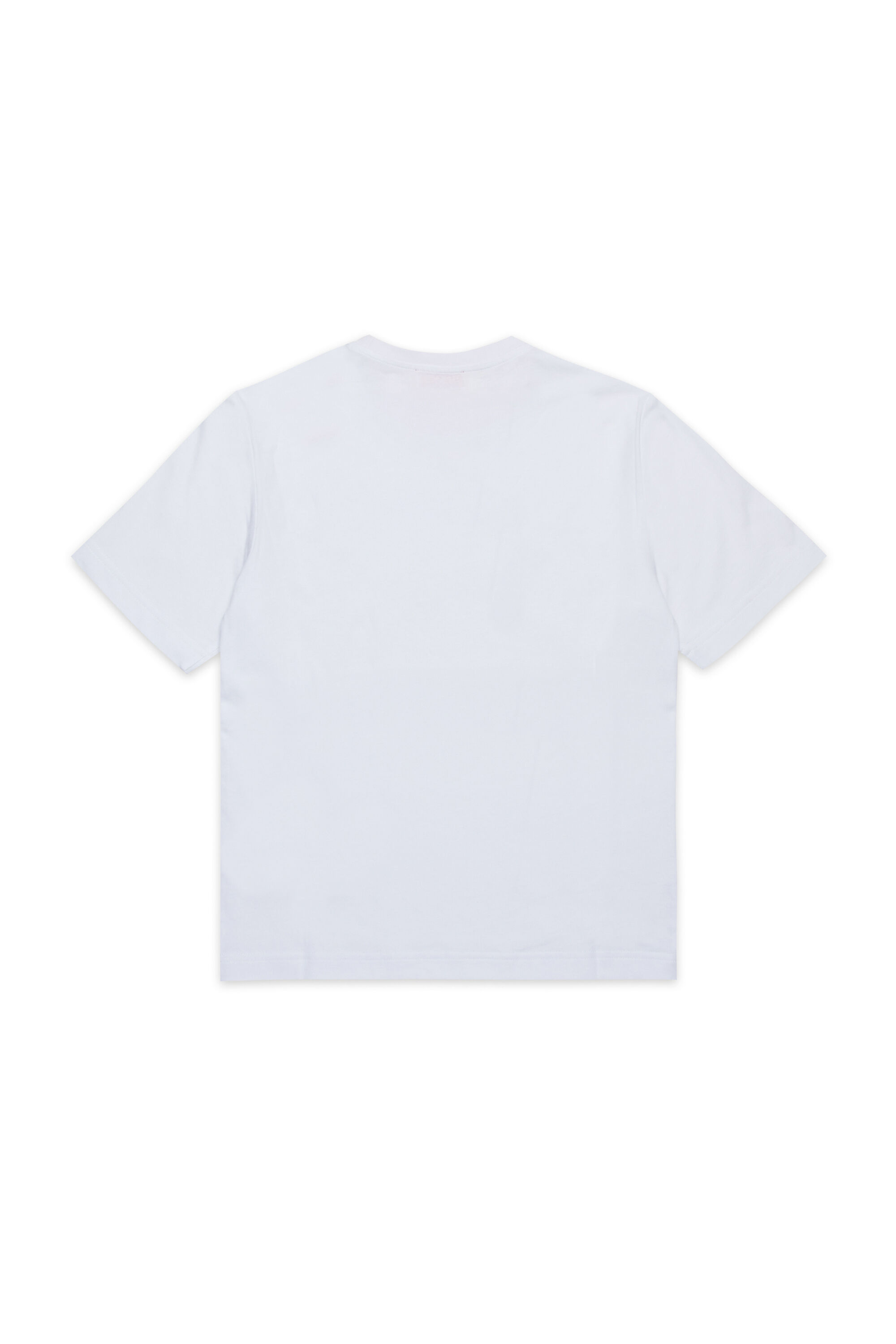 【関税込み】OVER OVER ホワイト ボクシー クロップド Tシャツ コットンストレッチボクシークロップTシャツ（WH） | VALX