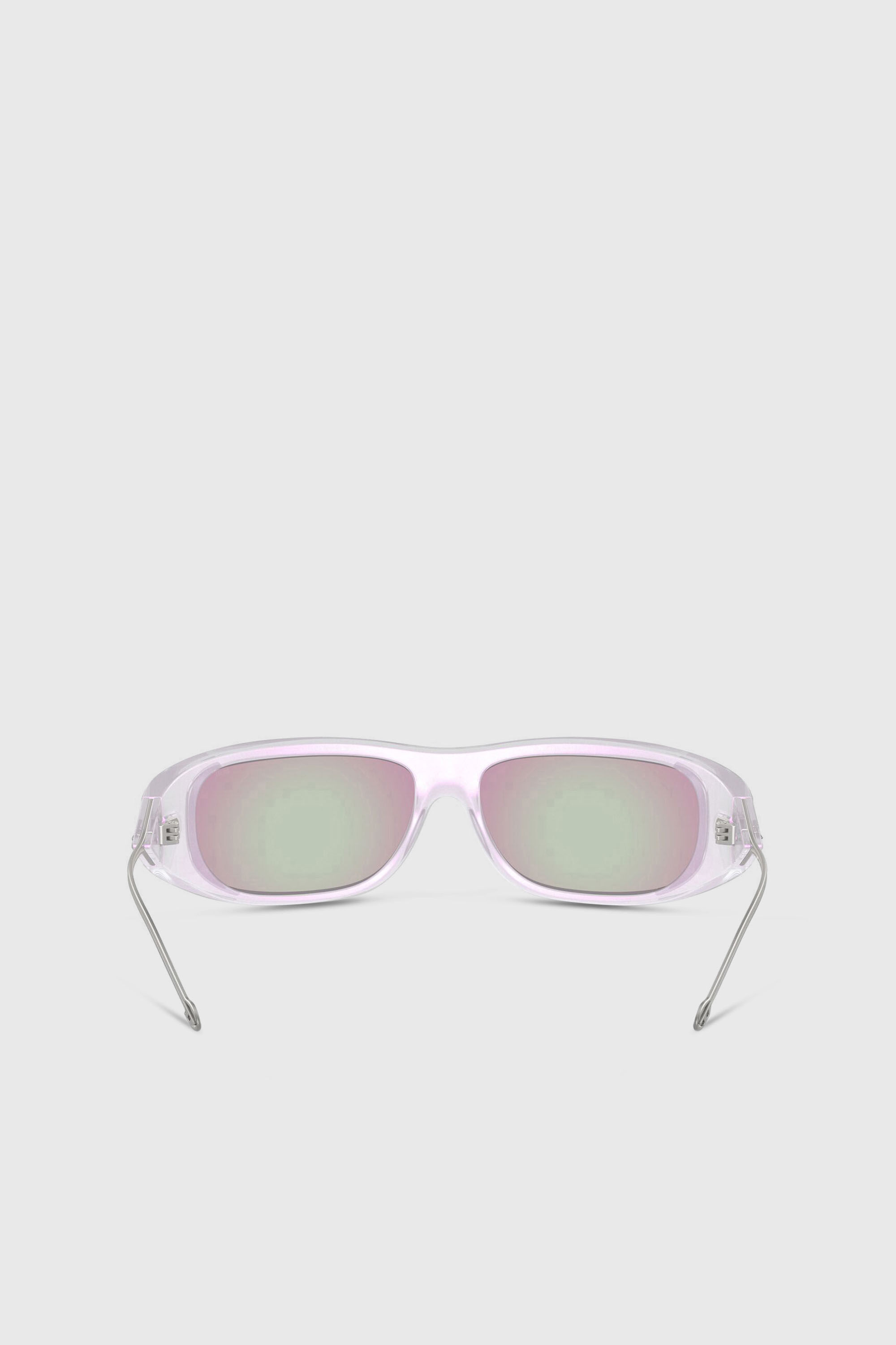 Diesel - 0DL3001 SIZE 61, Unisex's Wraparound style sunglasses in バブル - 3