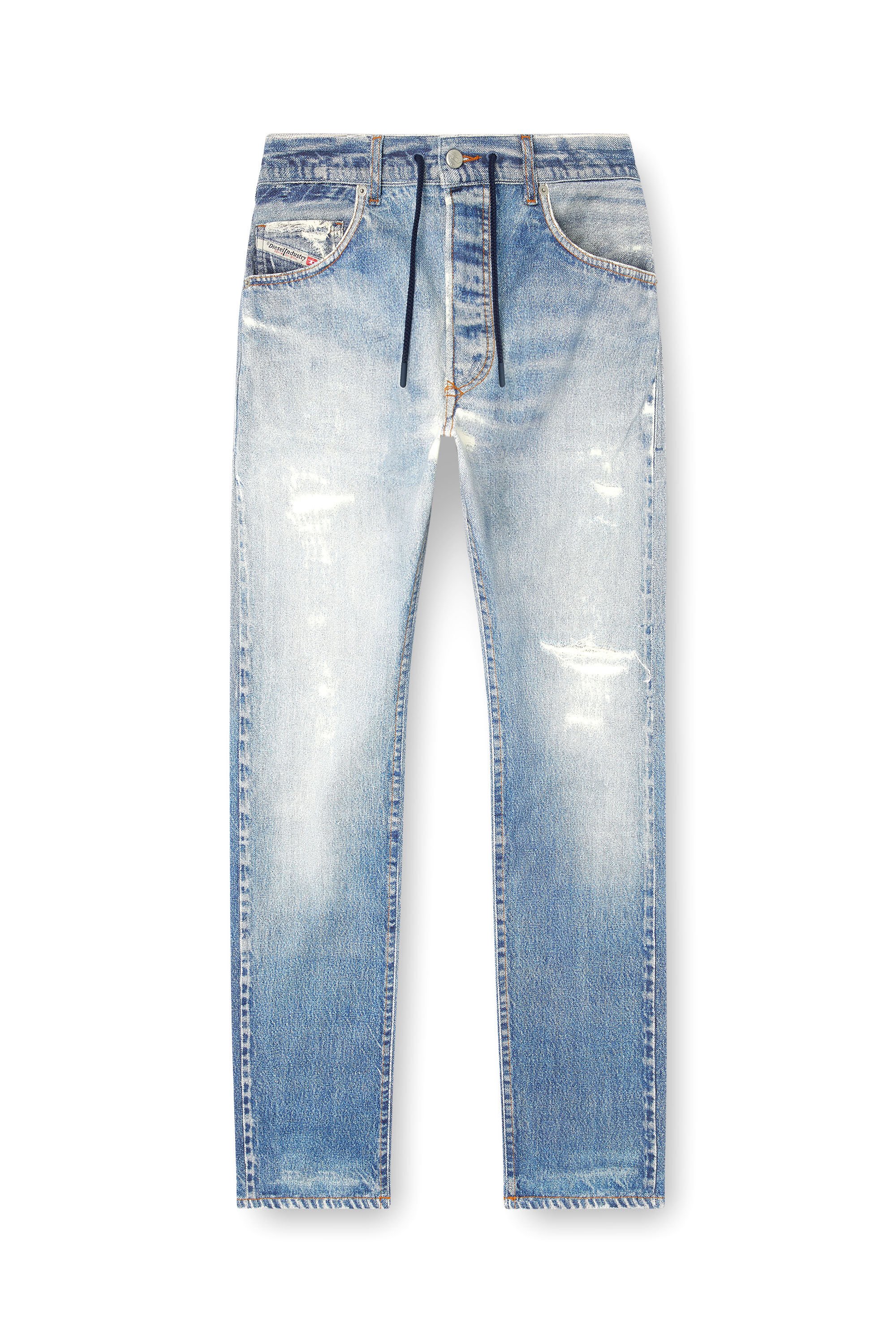Diesel - Male's Regular 2030 D-Krooley Joggjeans® 068RX, ライトブルー - 2