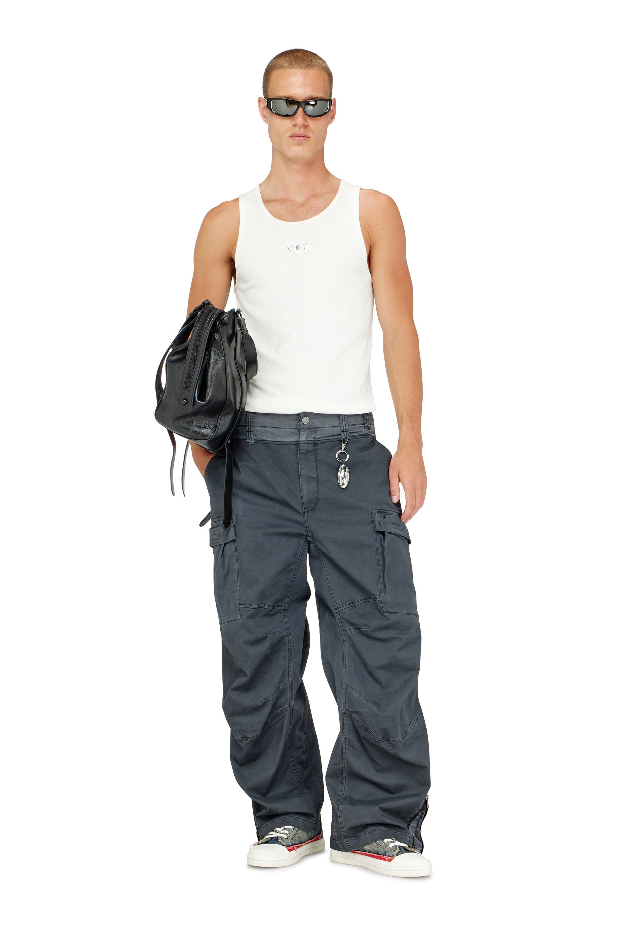 Diesel - T-LIFTY-IOD, Male's タンクトップ in ホワイト - 1