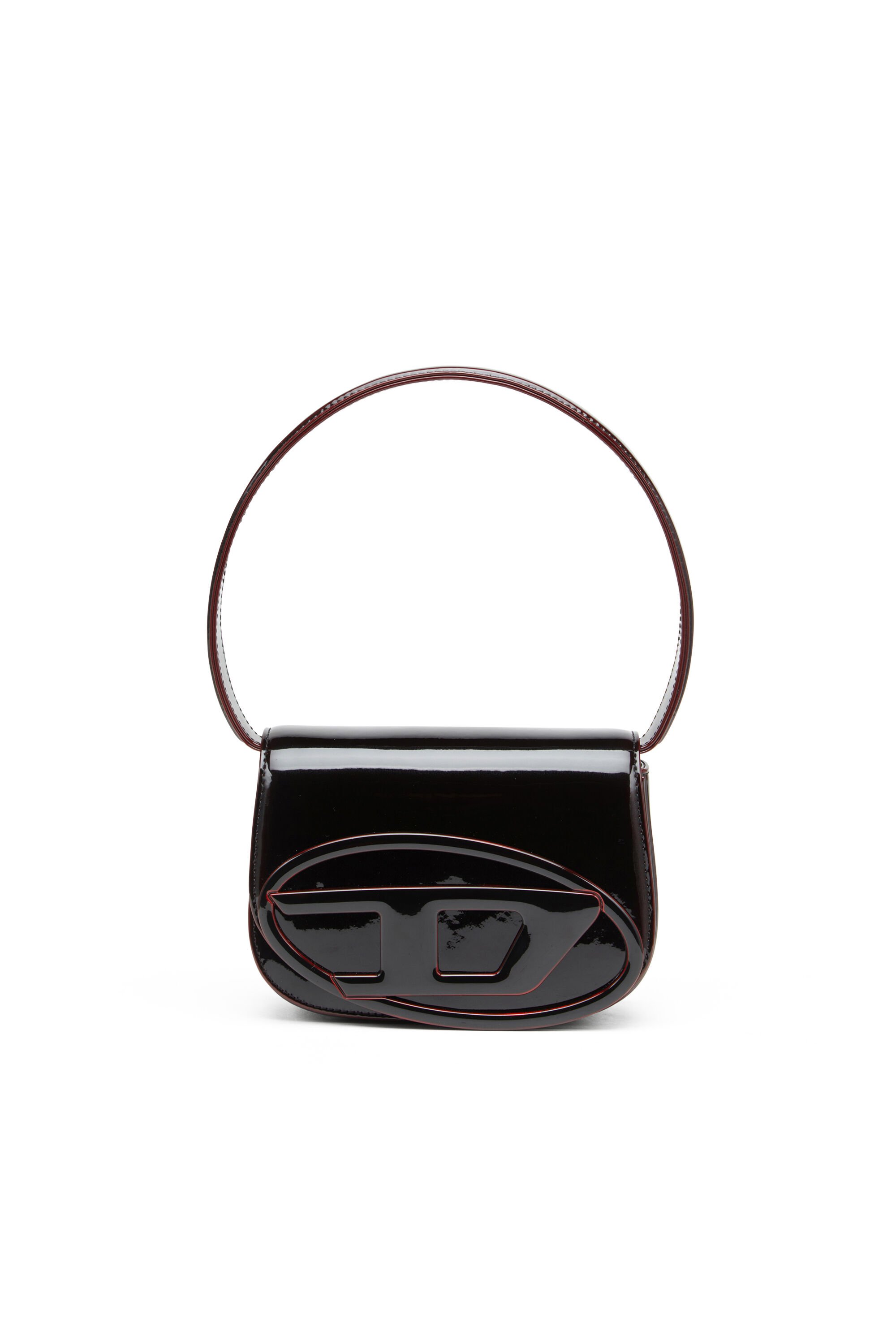 Diesel - 1DR, Female's 1DR-Iconic 1DR bag in liquid PU in バーガンディー - 1