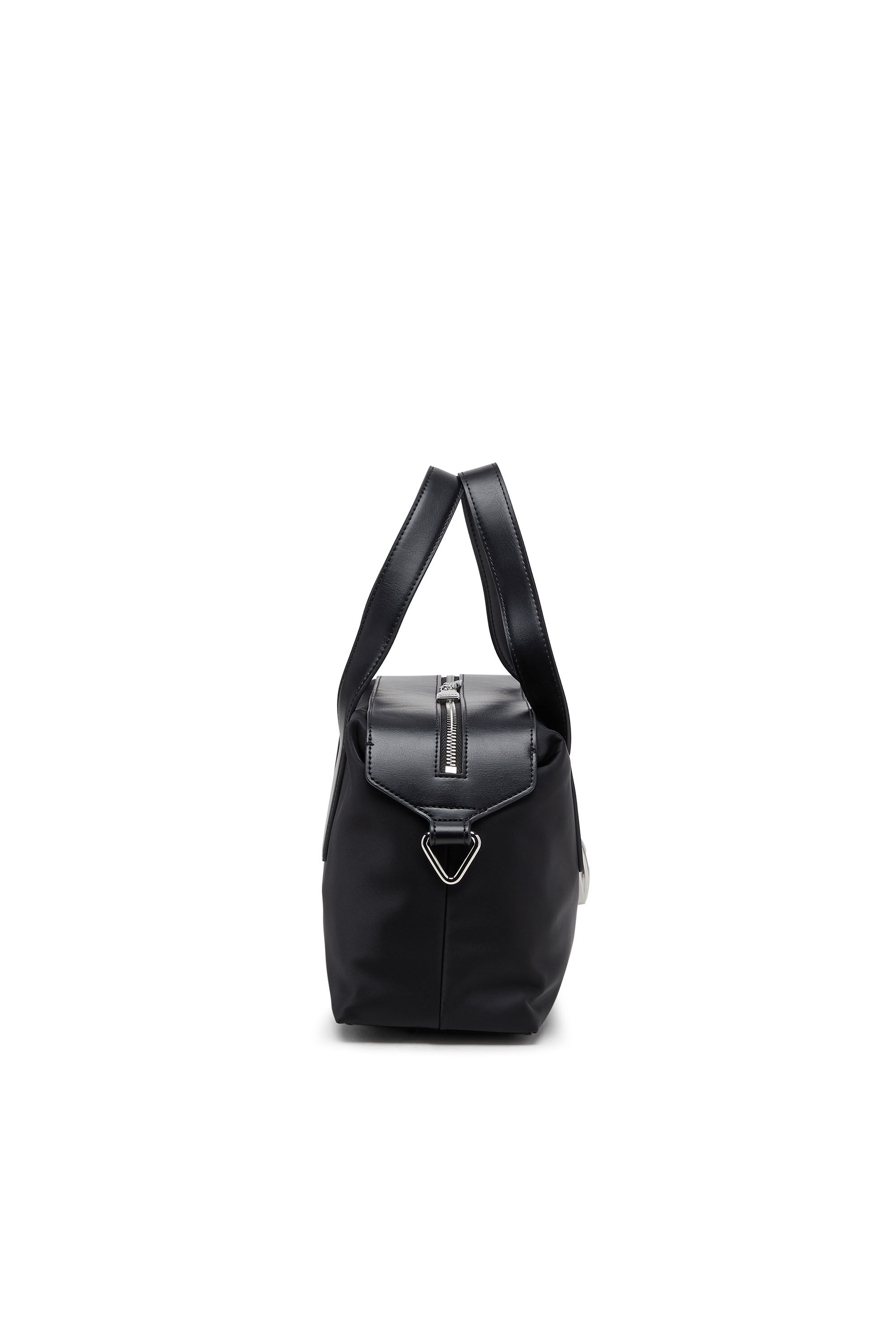 高品質 カバンサイト ペンダントトップ◇ FLAG-D TOPHANDLE X ハンドバッグ｜ブラック｜ウィメンズ｜DIESEL