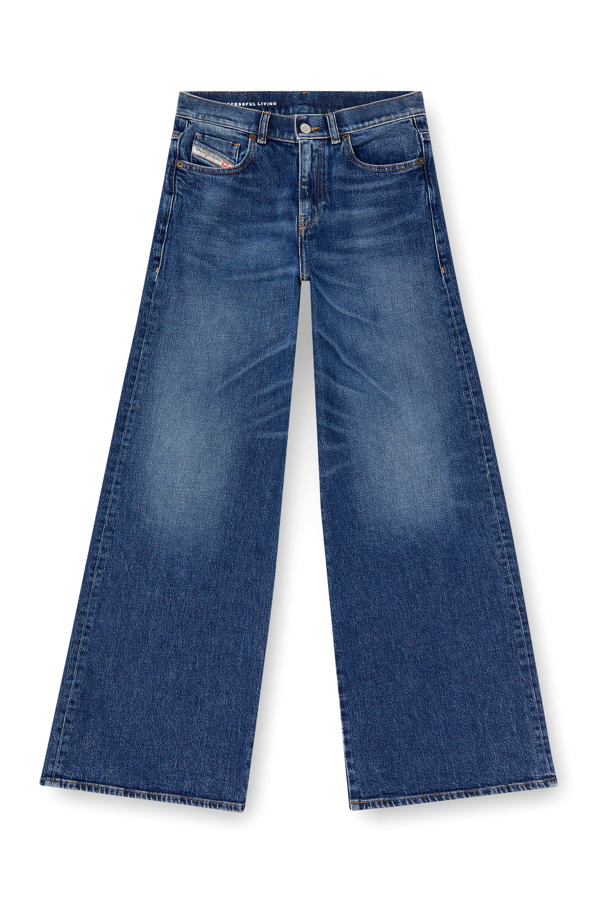 Diesel - Female's Flare Jeans 1978 D-Akemi 09L21, ダークブルー - 2