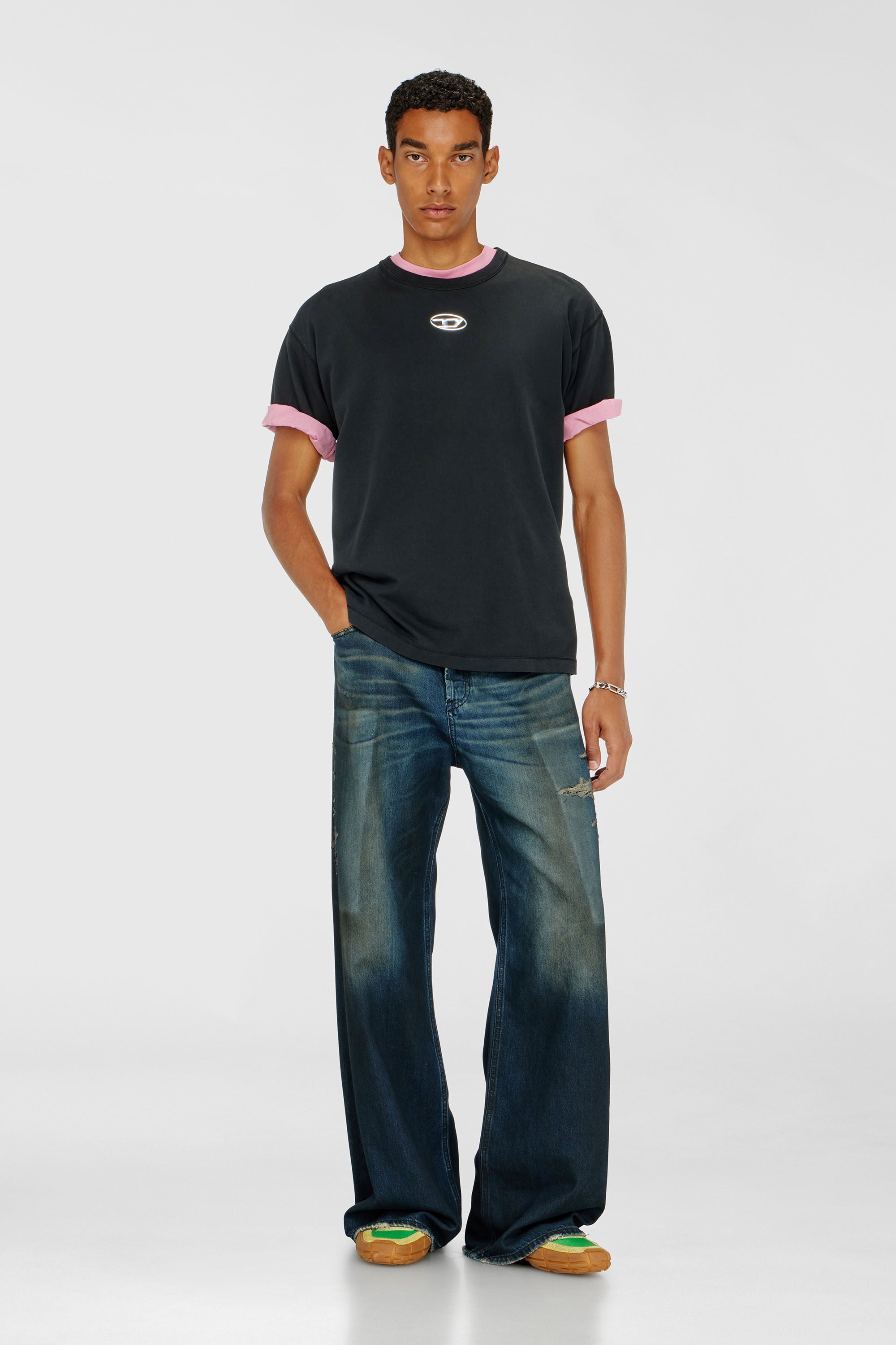 レギュラーフィットTシャツ t-norm-iod｜ディーゼル公式オンライン
