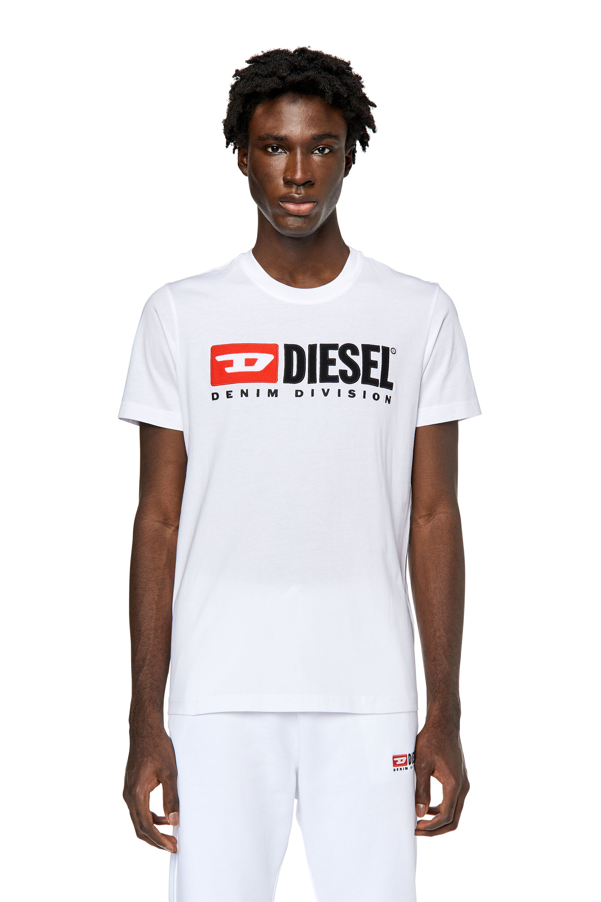 T-DIEGOR-DIV （MEN）: ロゴ刺繍Tシャツ｜ディーゼル（DIESEL）公式 
