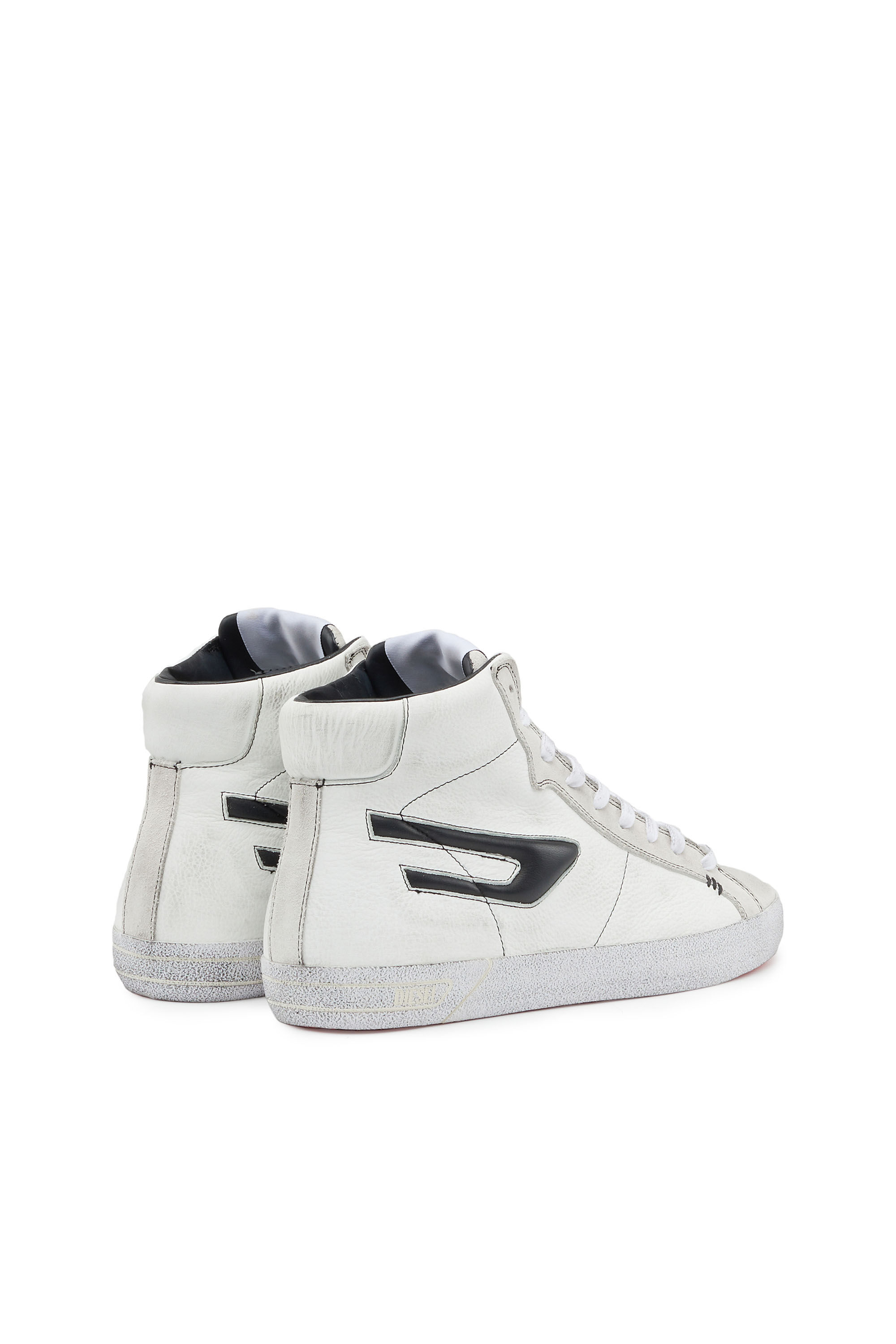 Diesel - S-LEROJI MID, Male's ハイカットスニーカー ロゴ - S-Leroji Mid in ホワイト - 4