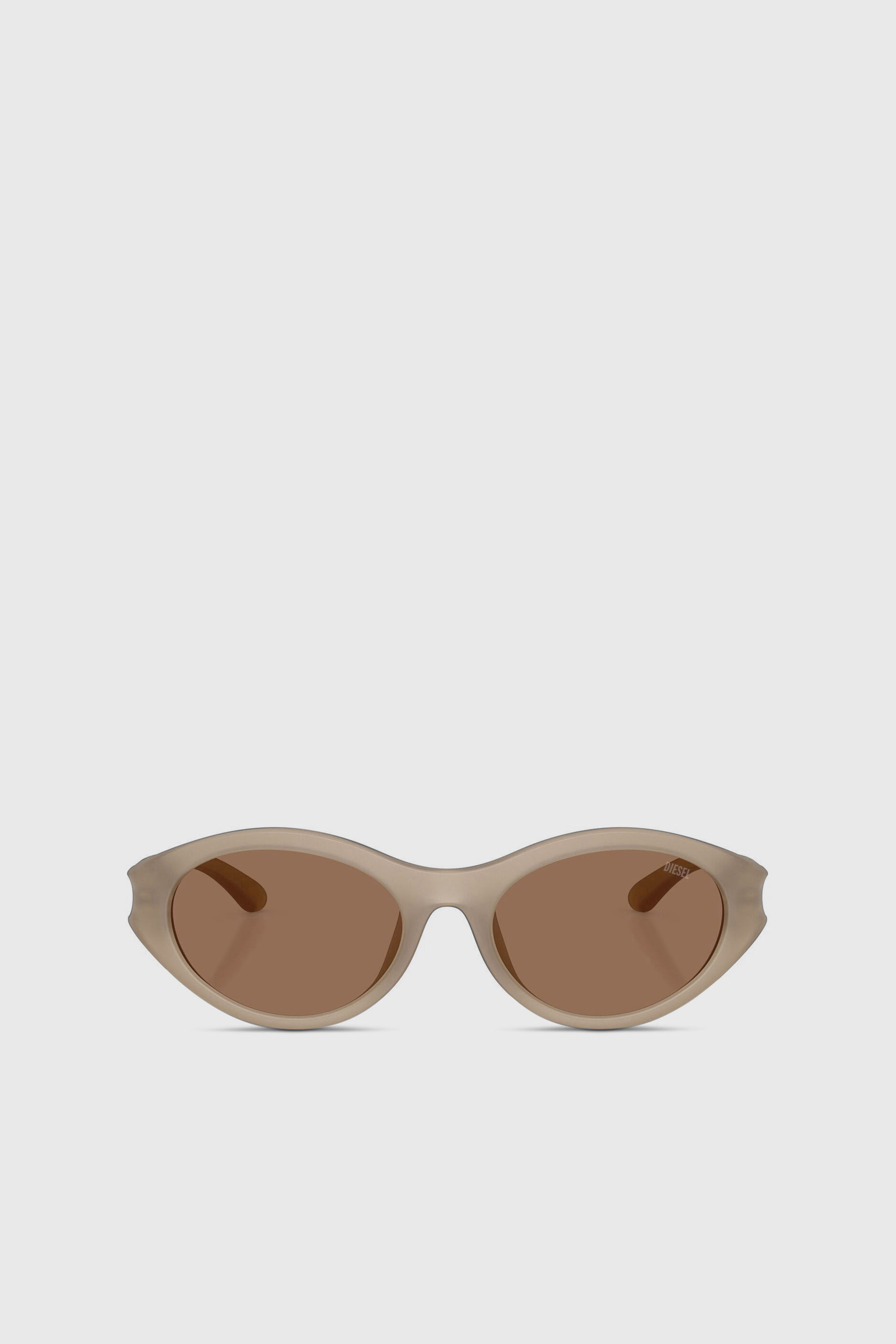 Diesel - 0DL3005U, Unisex's Oval sunglasses in ベージュ - 1