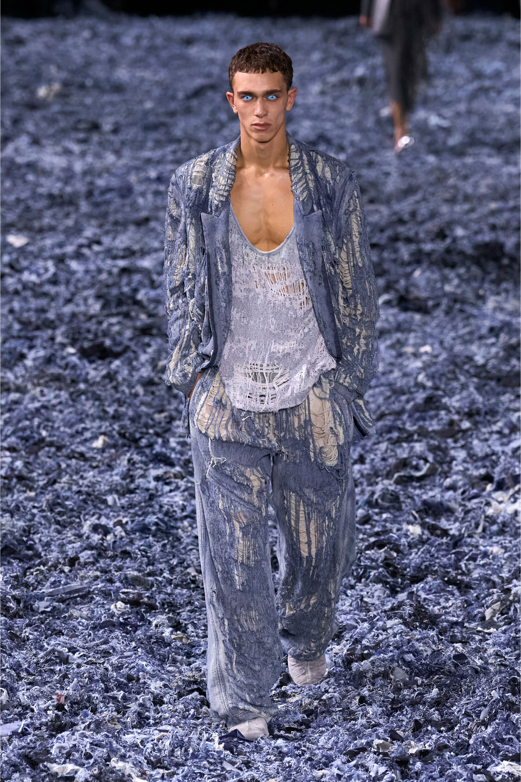 Relaxed Jeans - D-Enimos | ミディアムブルー | メンズ | DIESEL