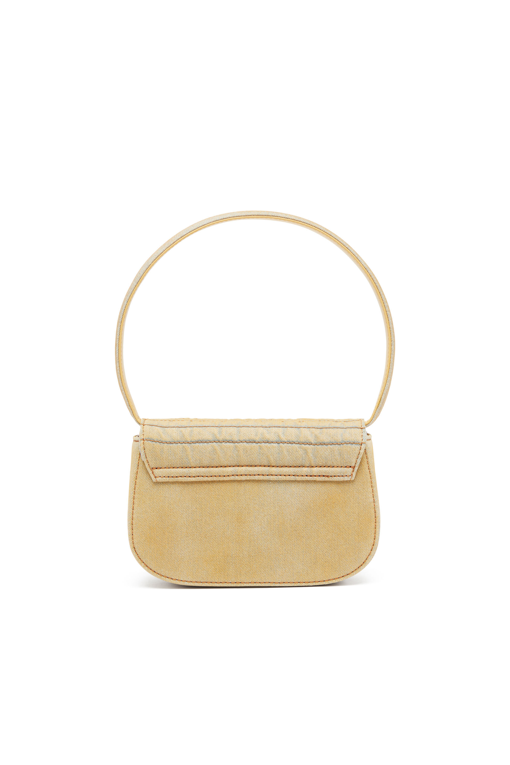 Diesel ラインストーンロゴ1DRショルダーバッグ 1DR ｜イエロー  