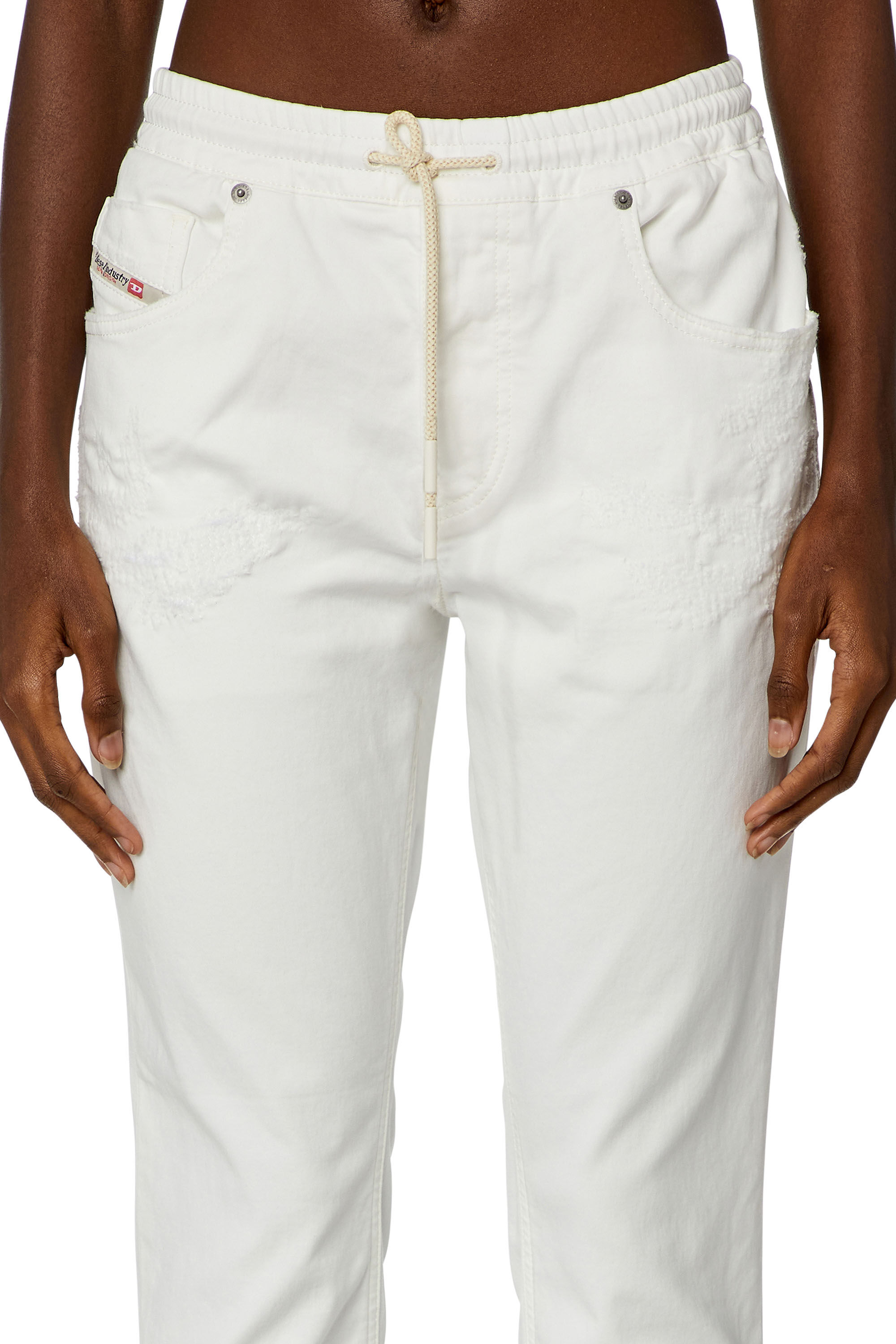 Diesel - Female's Regular 2031 D-Krailey Joggjeans® 068HV, ホワイト - 5