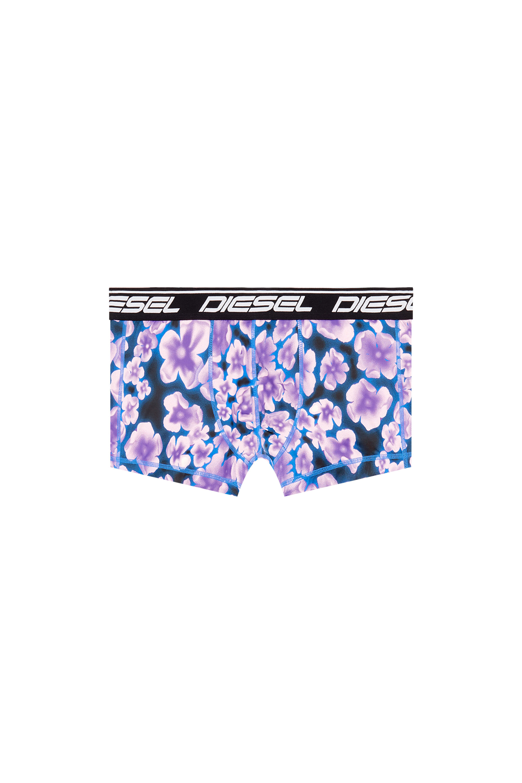 Diesel - UMBX-DAMIEN, Male's Printed microfibre boxer briefs in ブルー - 2
