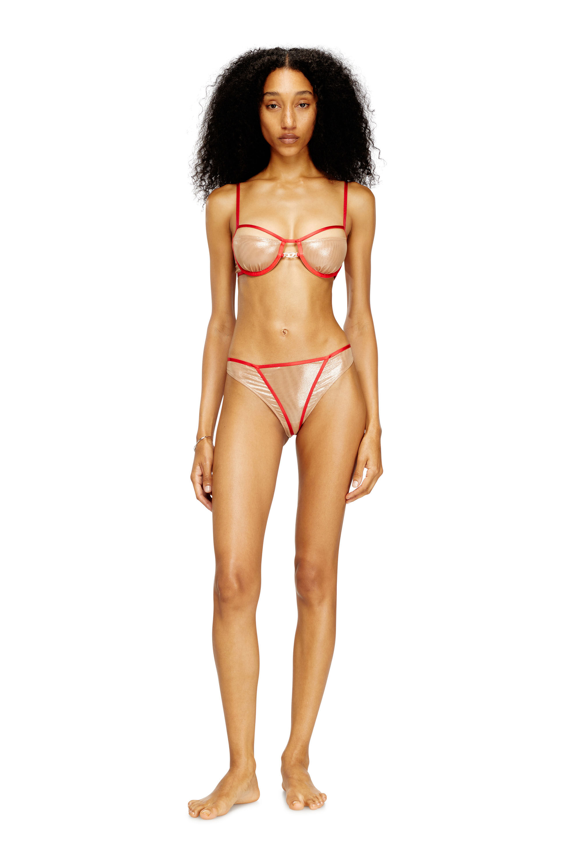 Diesel - JANIE-GFT, Female's ショーツ in ヌードカラー - 1