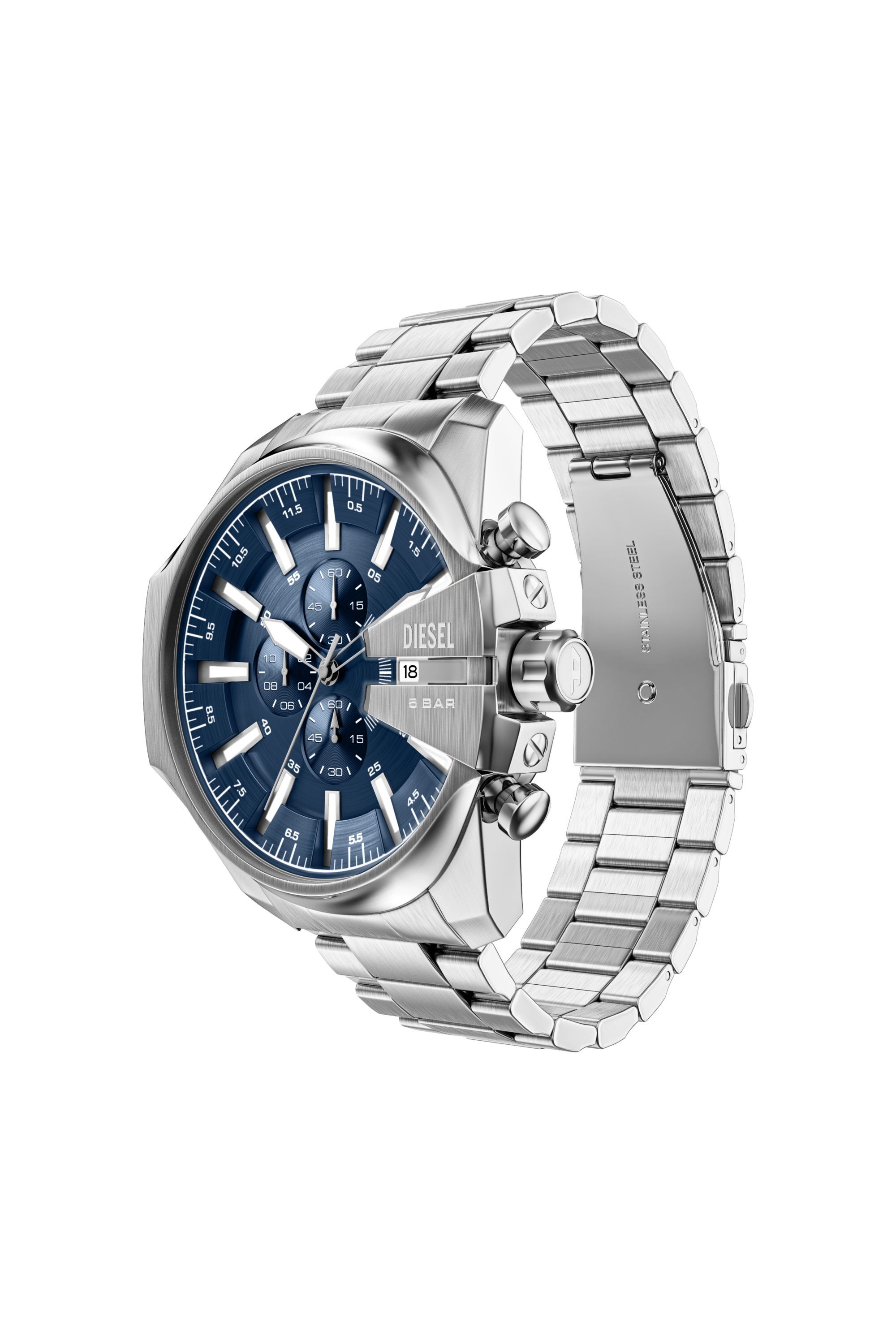 DZ4721 WATCH 時計｜シルバー｜メンズ｜DIESEL